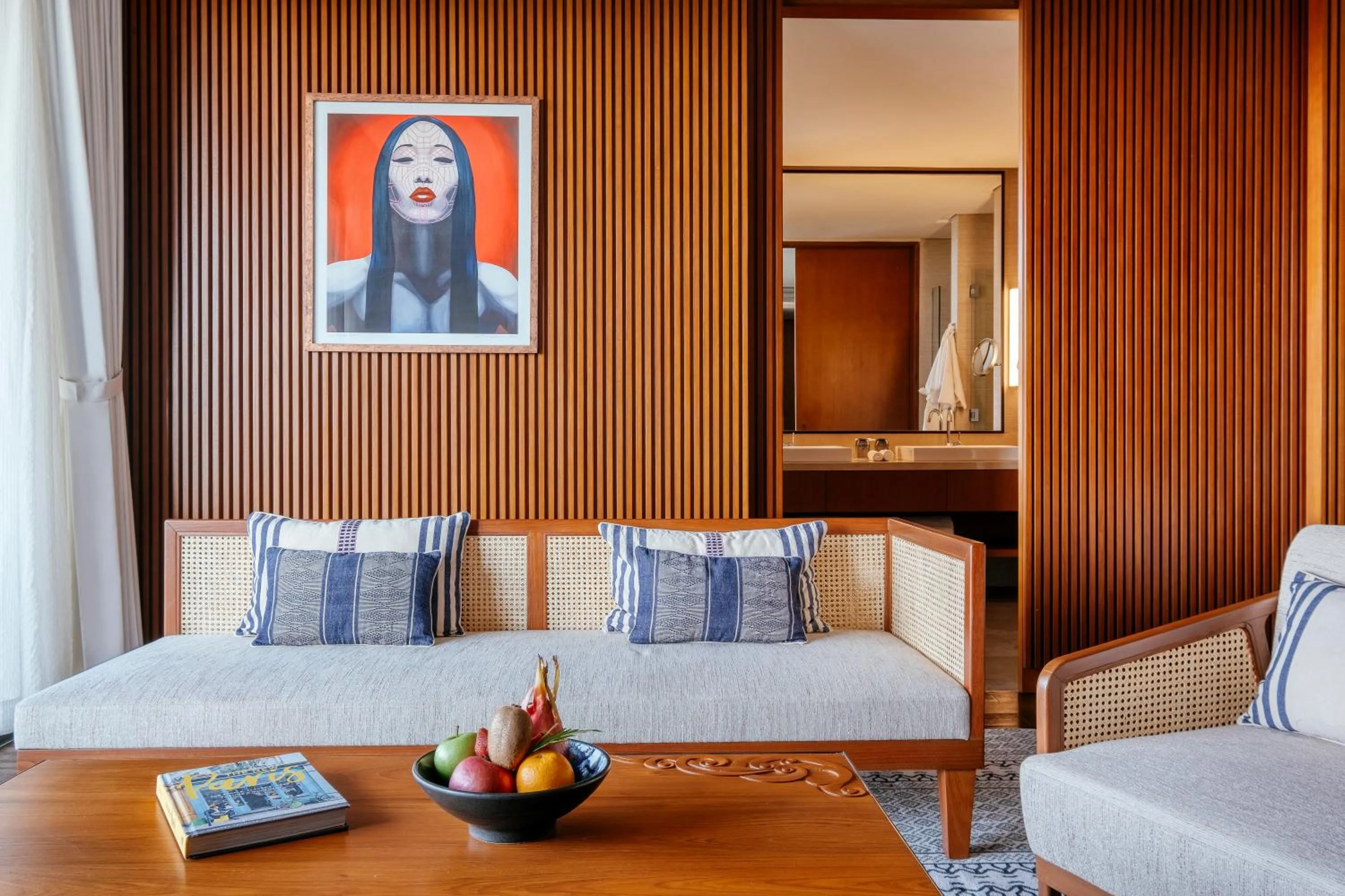 Living room in Awei Metta (Yangon)