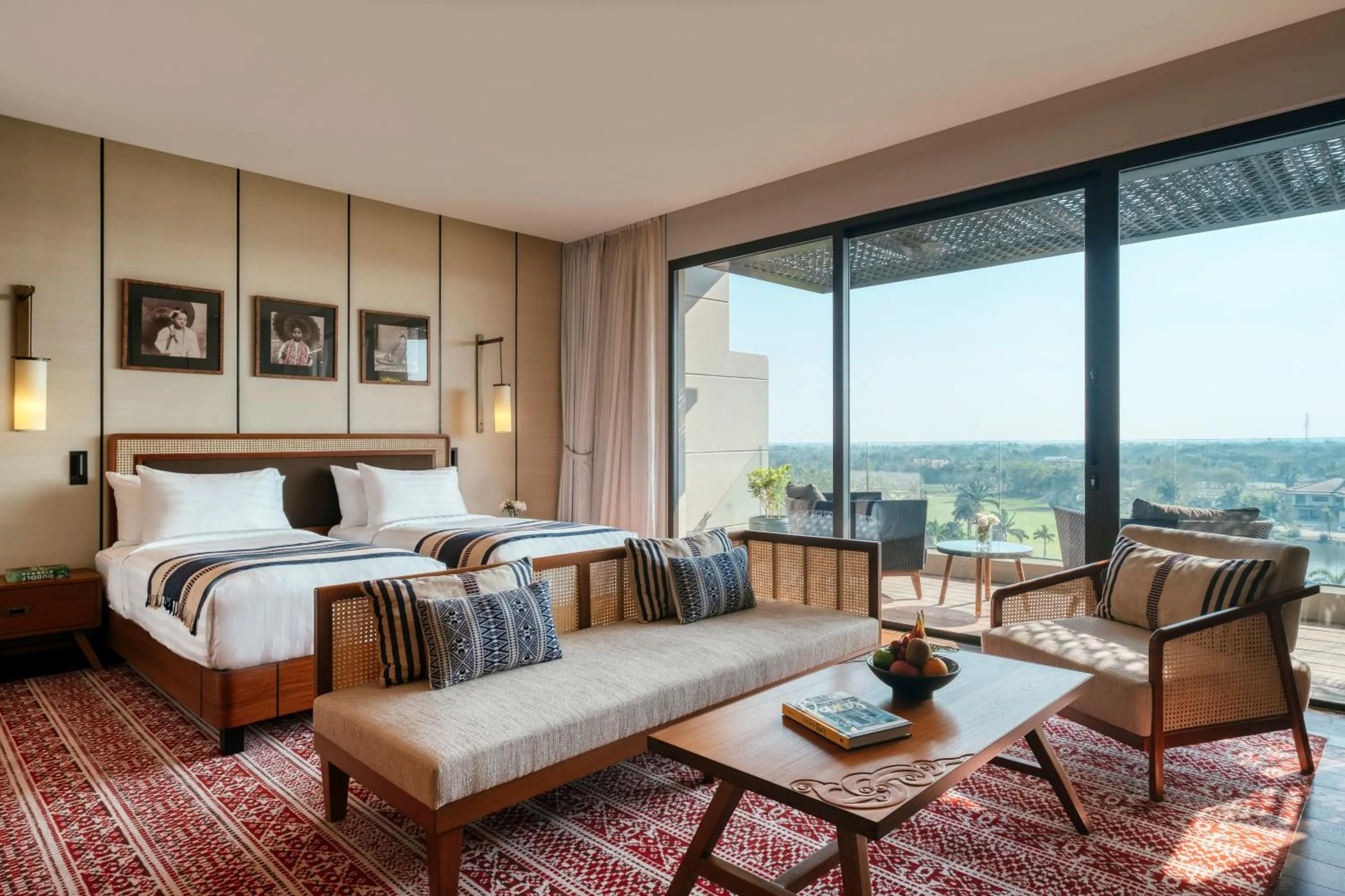 City view, Bed in Awei Metta (Yangon)