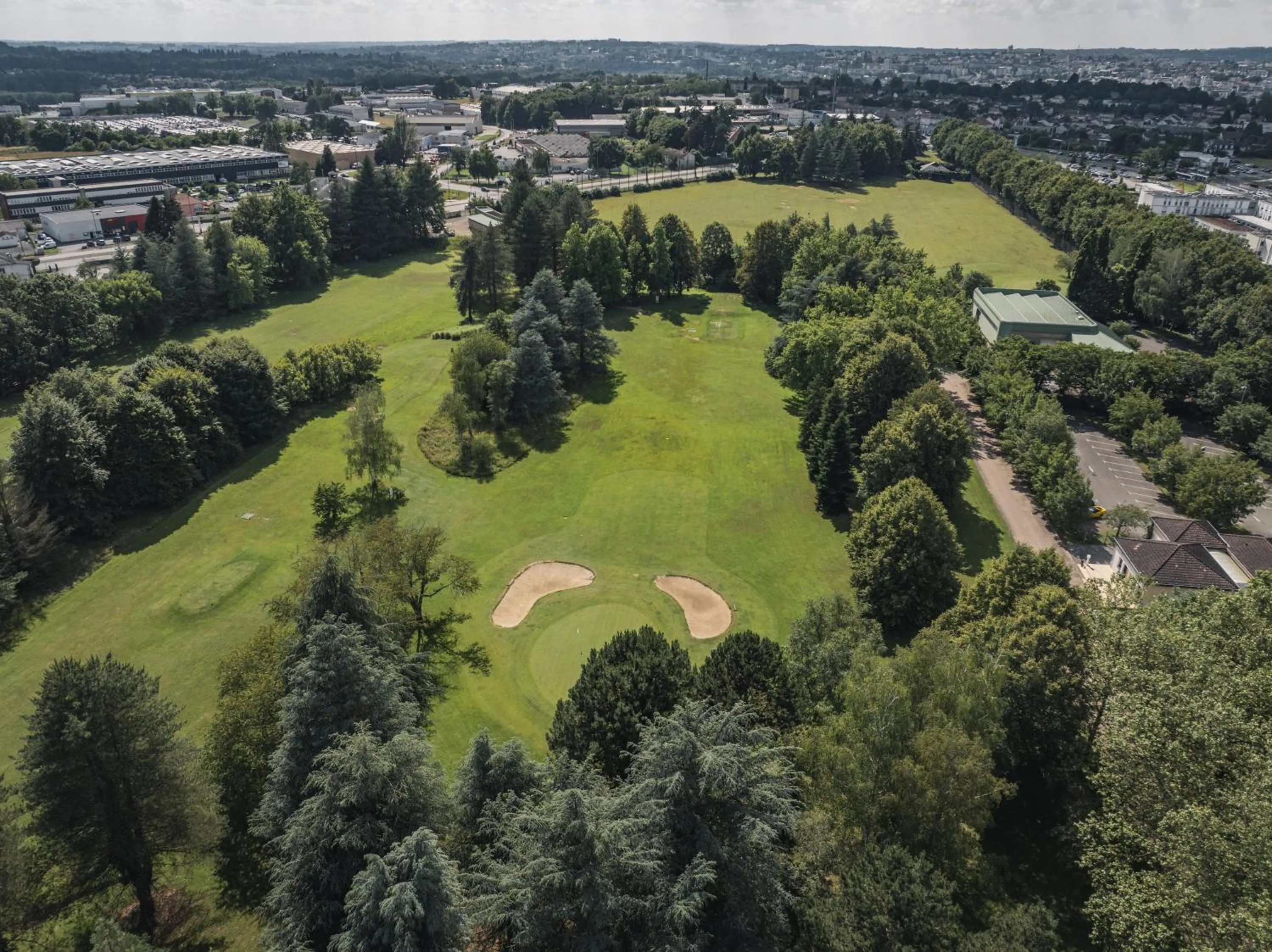 Golfcourse in Hôtel du Golf Saint Lazare
