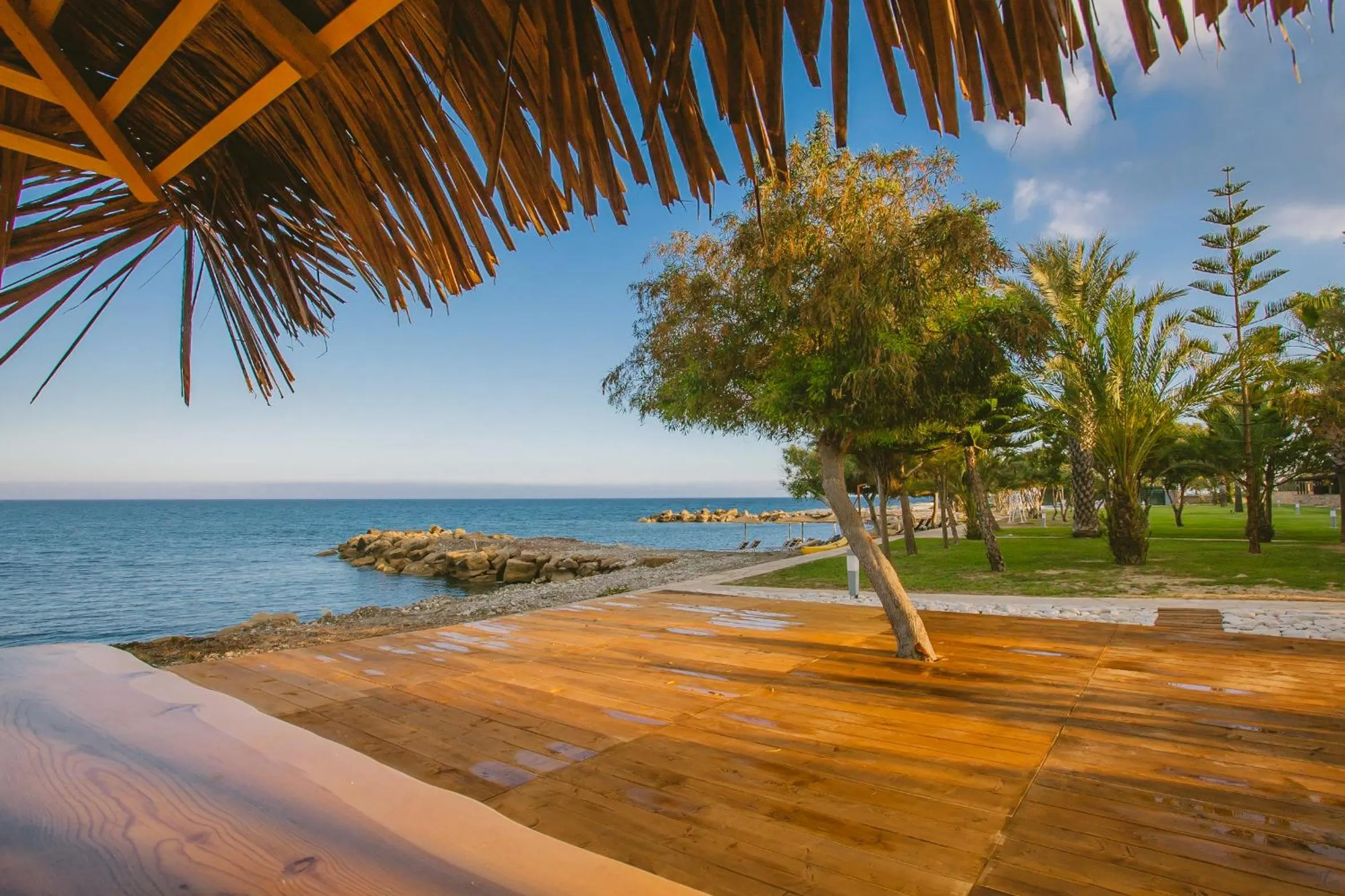 Garden in Elya Beach Luxury Suites