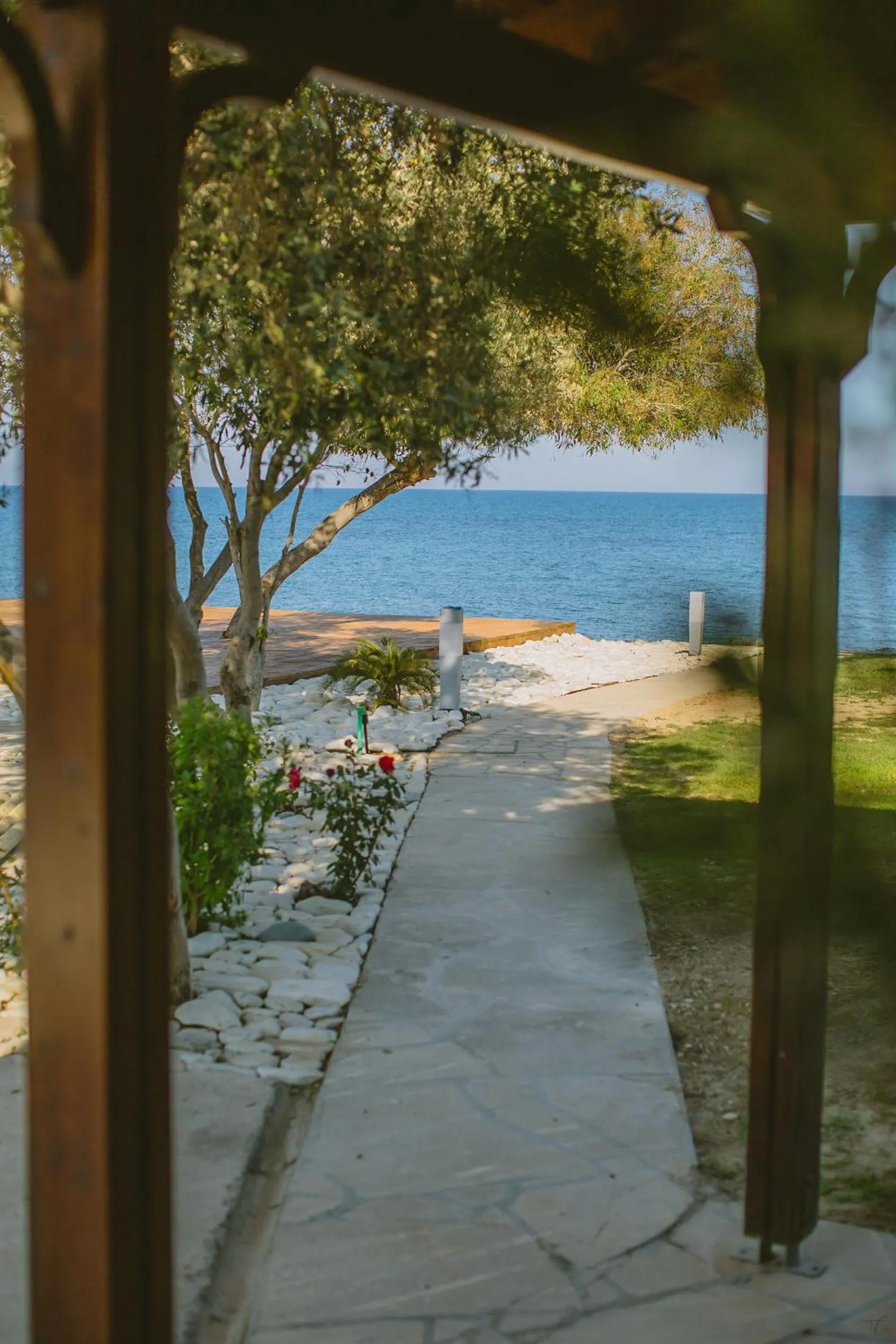 Garden in Elya Beach Luxury Suites