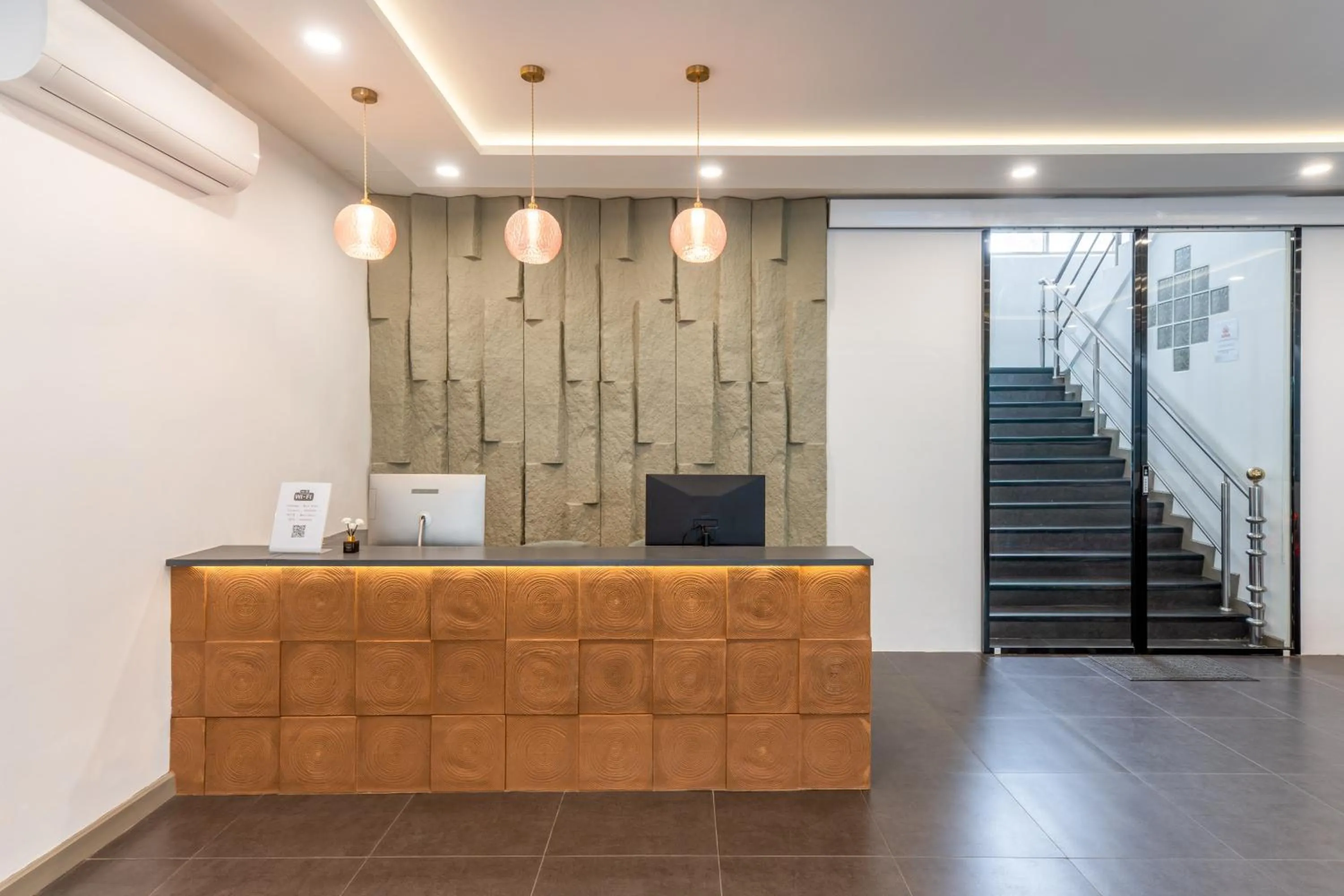 Lobby or reception in Moca Hotel