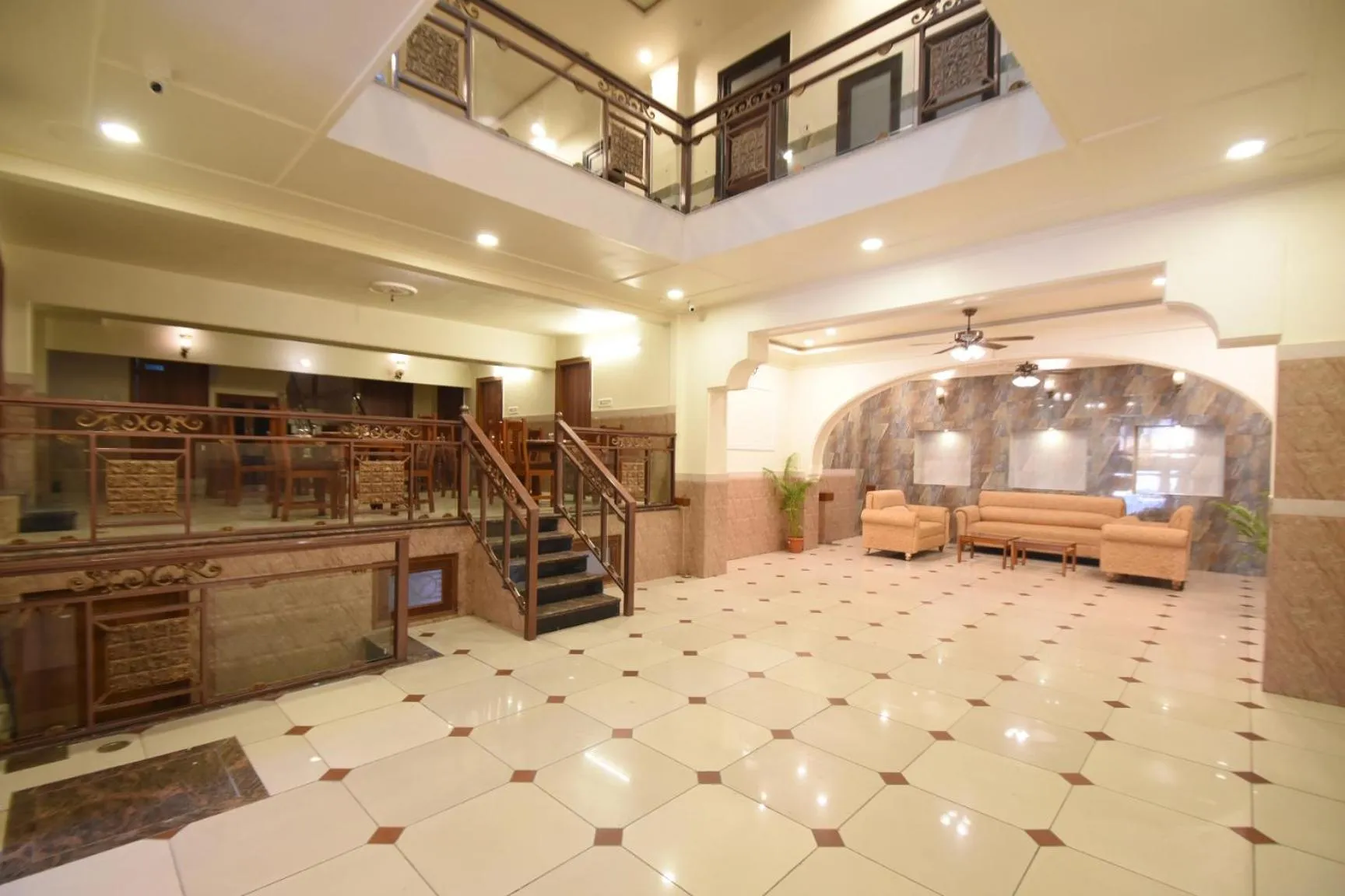 Lobby or reception in Virasat Mahal Heritage Hotel-Jaipur City Center