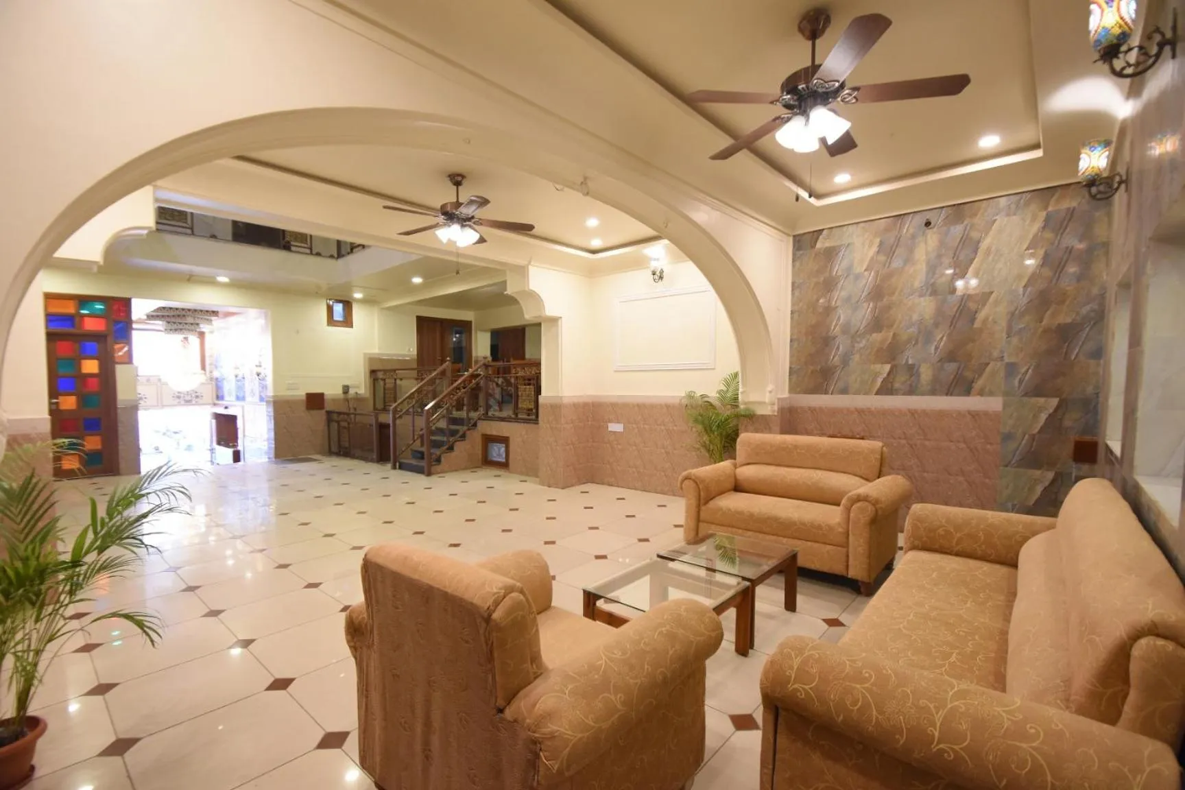 Lobby or reception in Virasat Mahal Heritage Hotel-Jaipur City Center