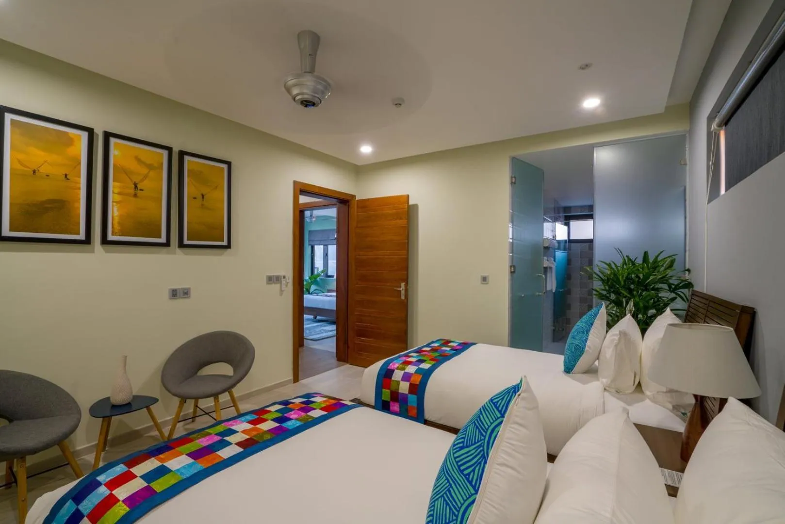 Shower in Beach Haven Suites Hội An Apartment