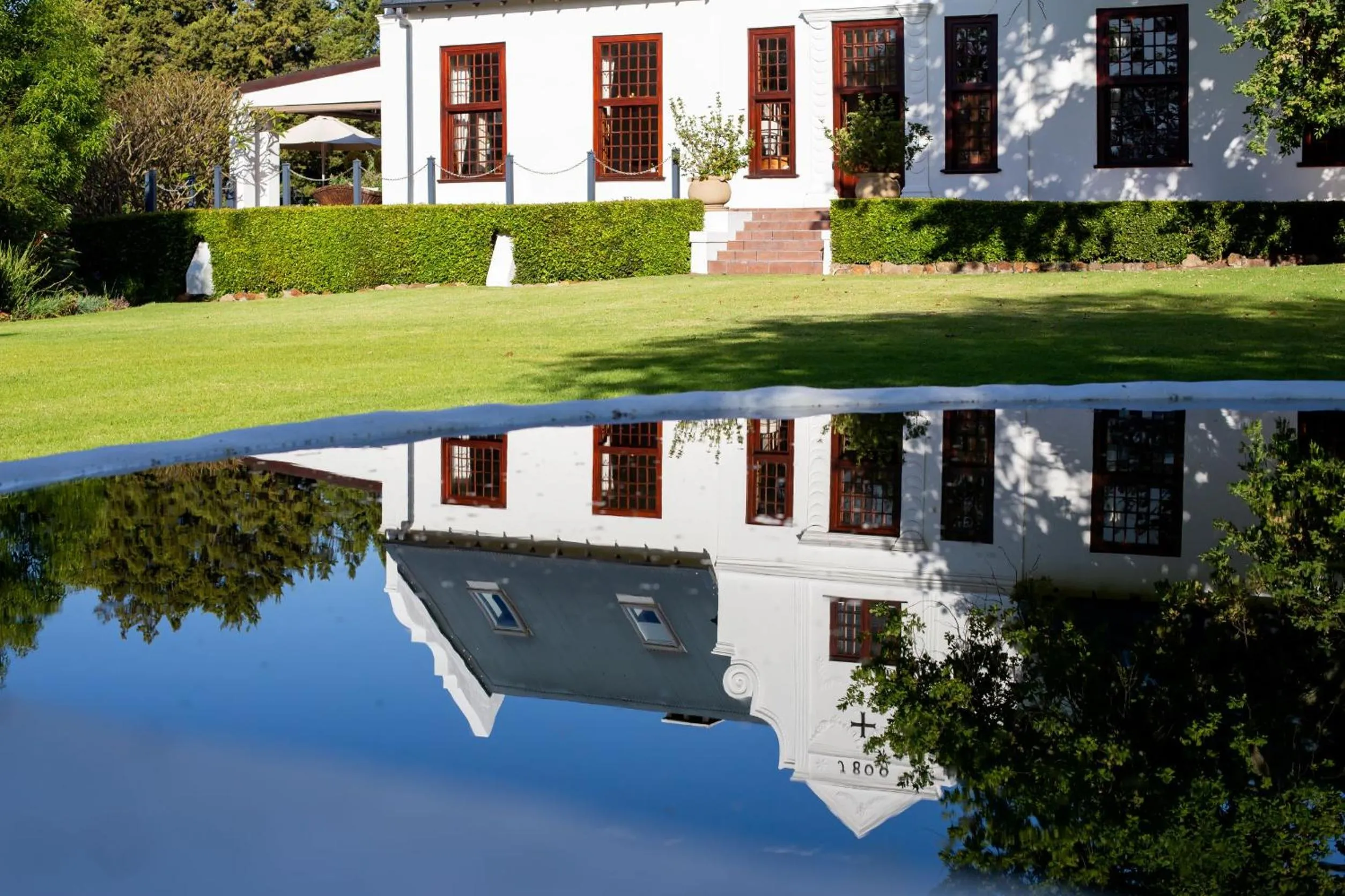 Garden in Vredenburg Manor House