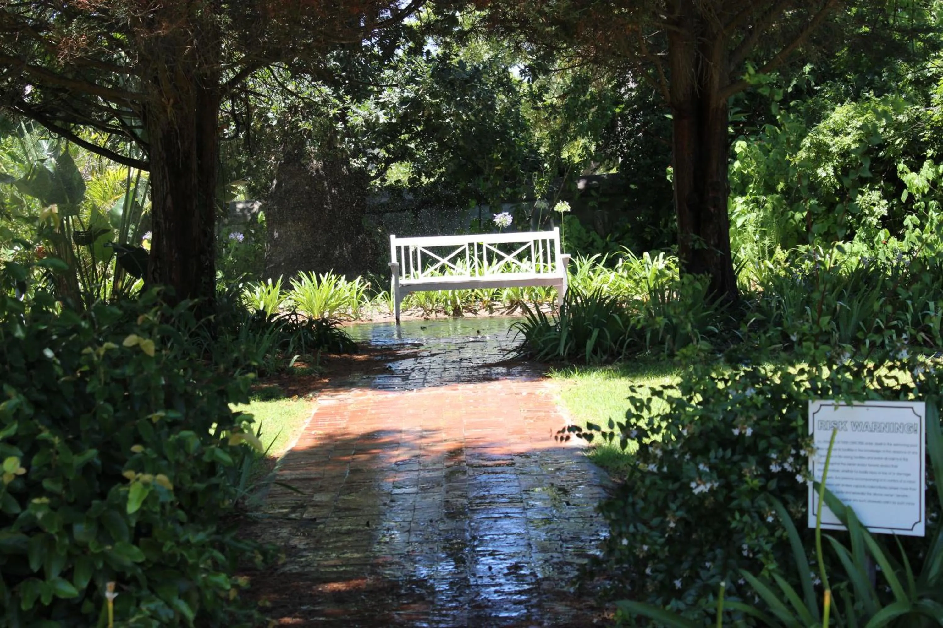 Garden in Vredenburg Manor House