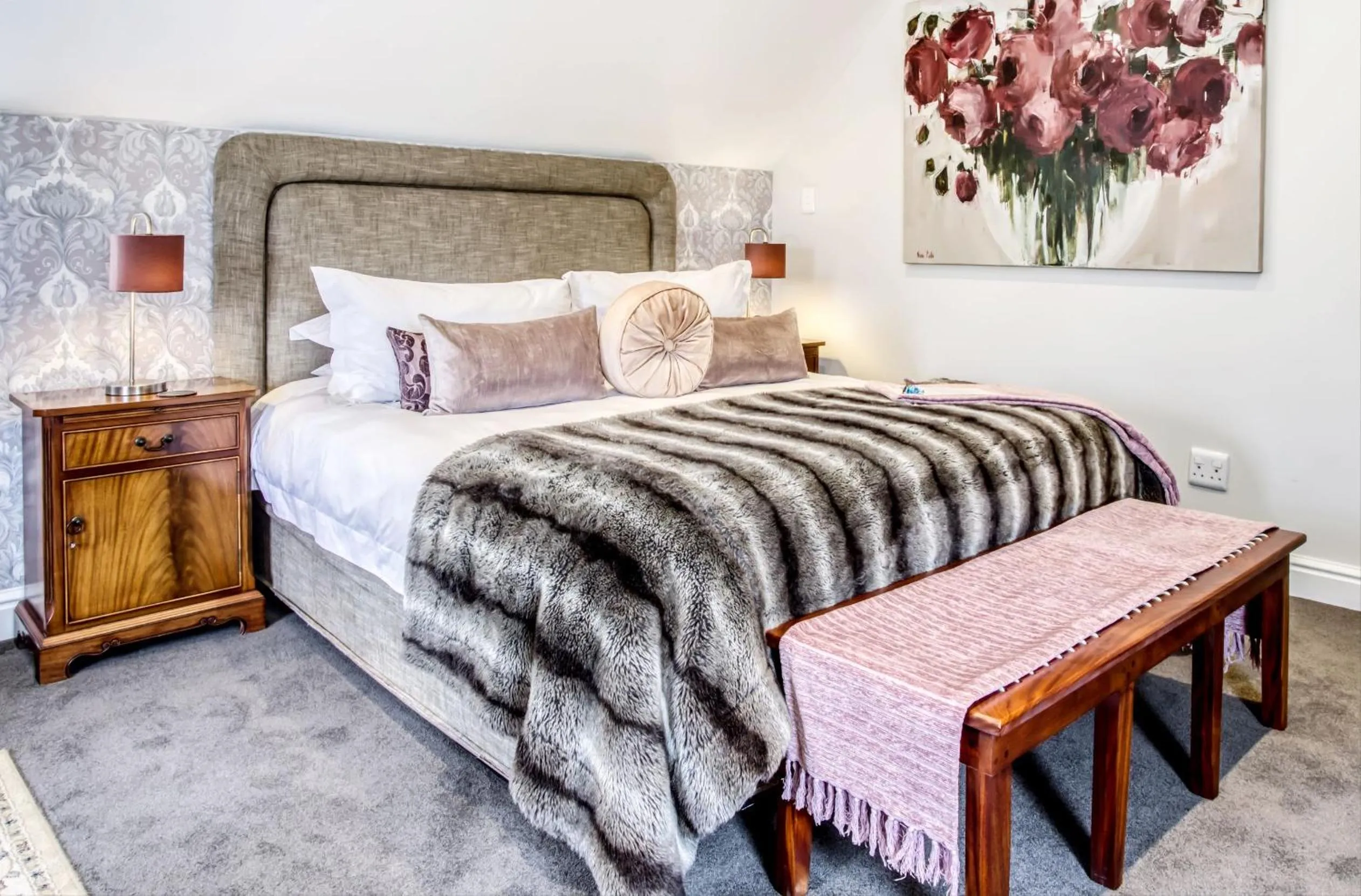 Bedroom, Bed in Vredenburg Manor House