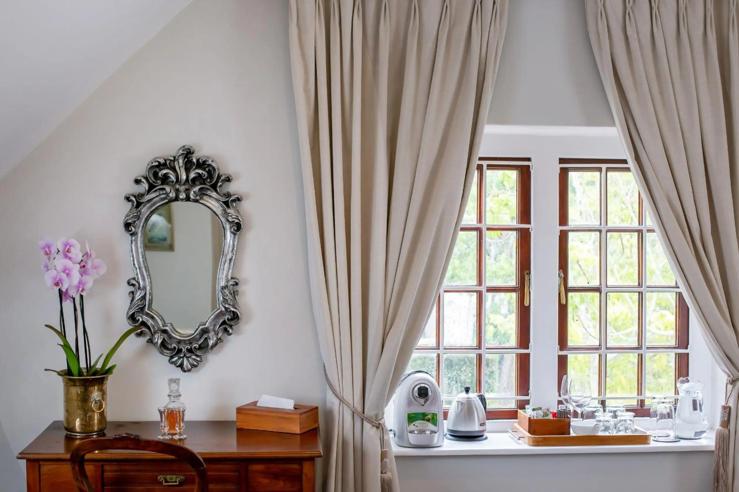 Decorative detail in Vredenburg Manor House