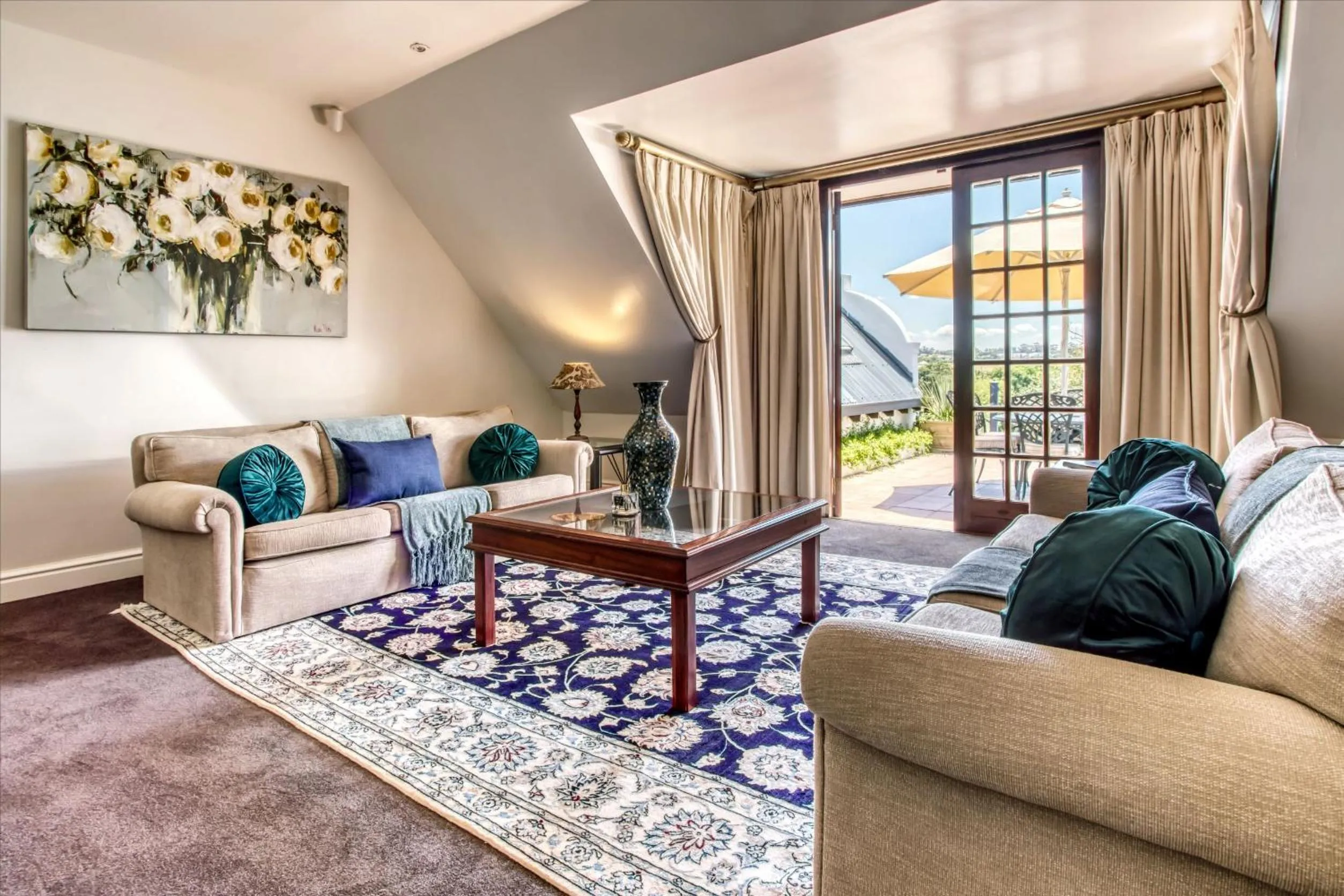 Living room in Vredenburg Manor House