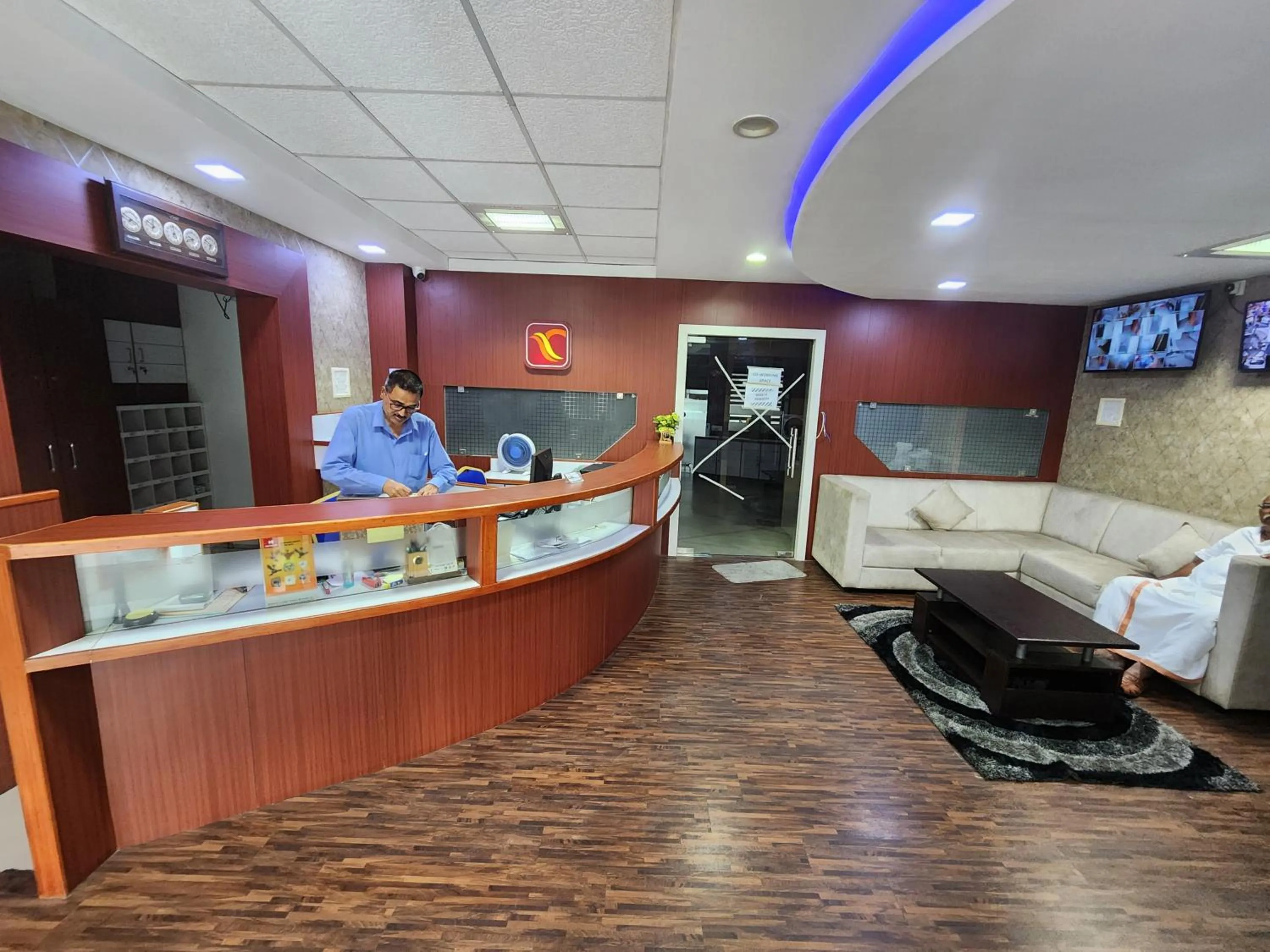 Lobby or reception in The Crescent Suites