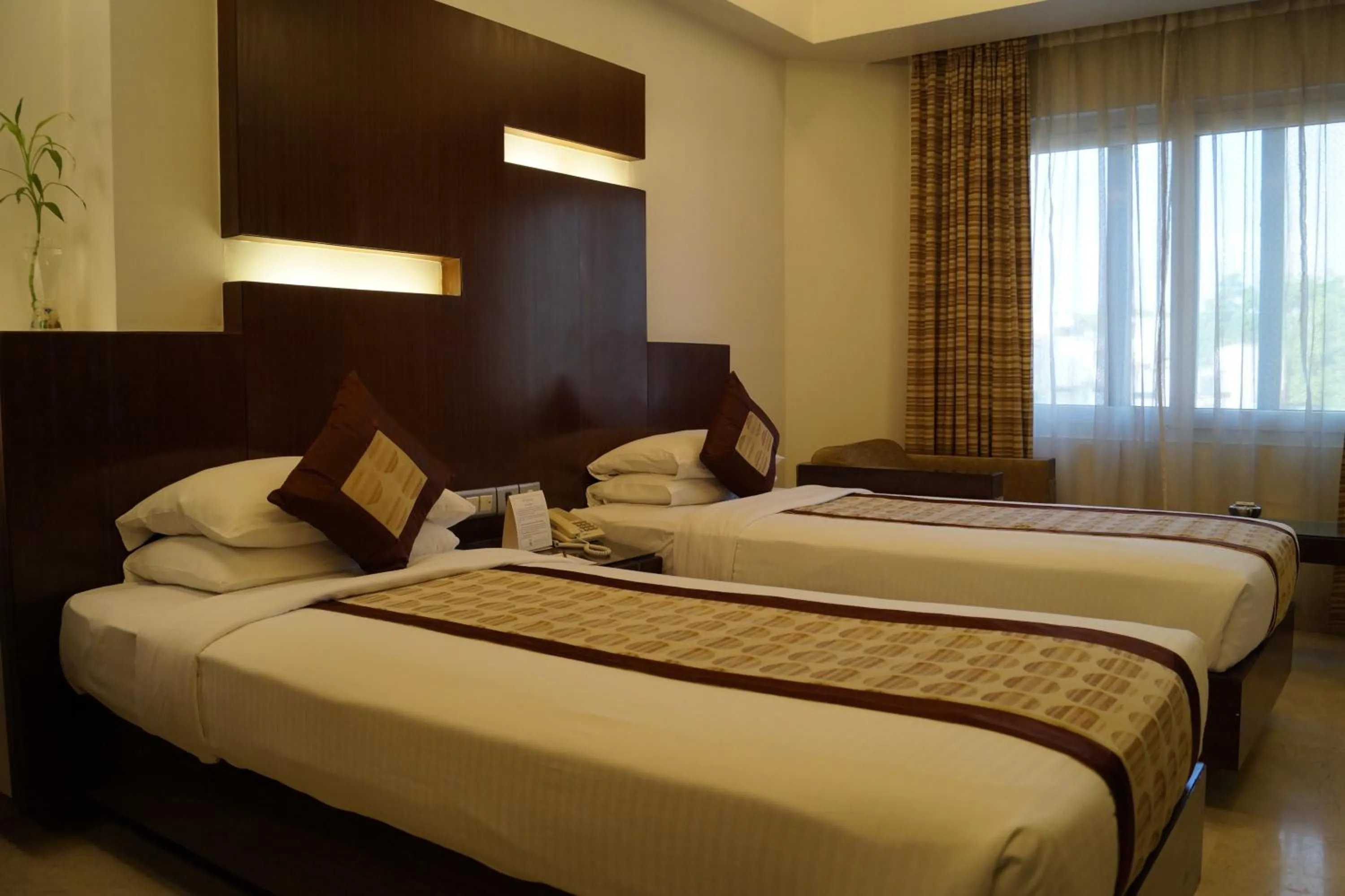 Bed in The President Hotel