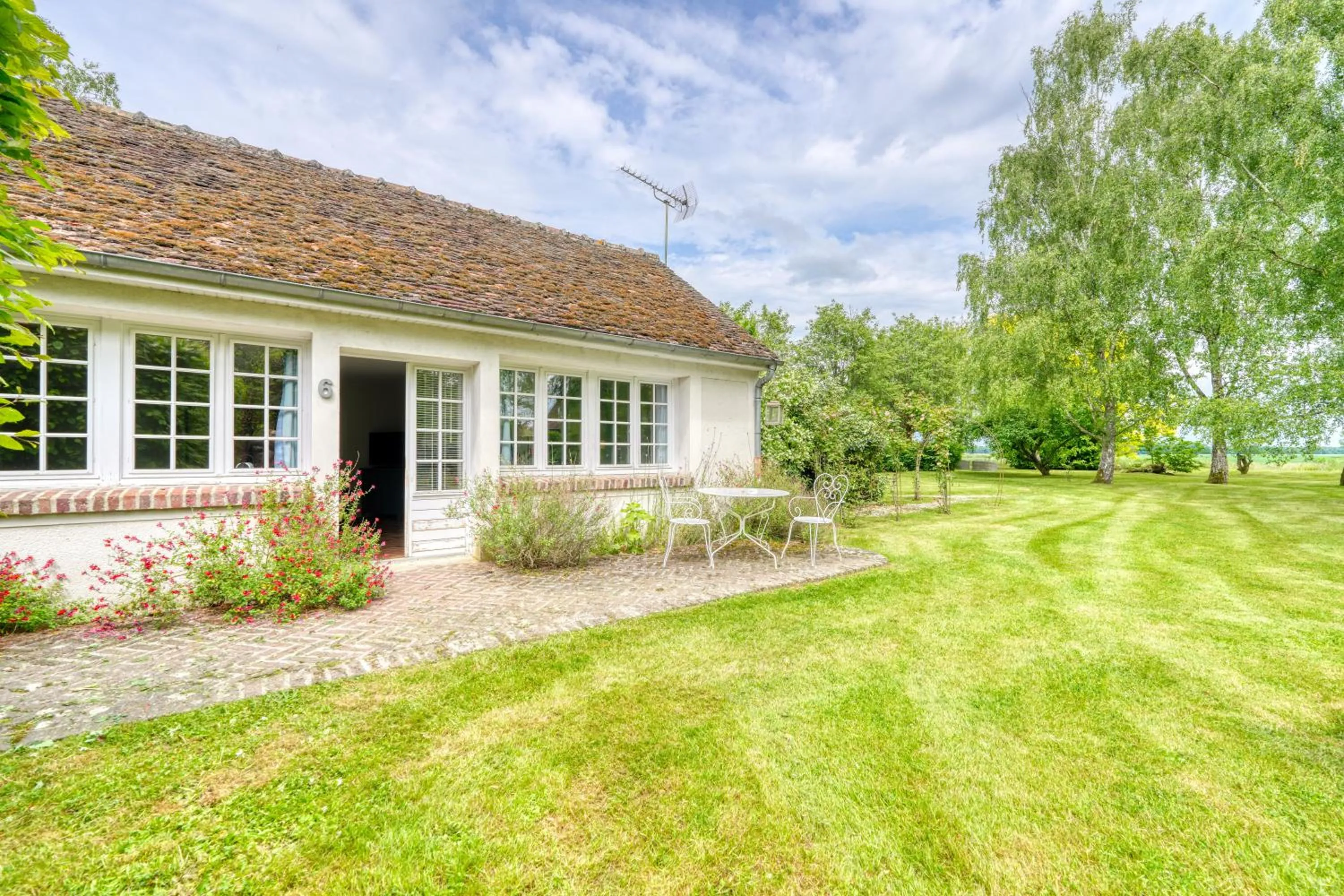 Garden in Domaine de Bellevue - Restaurant & Spa