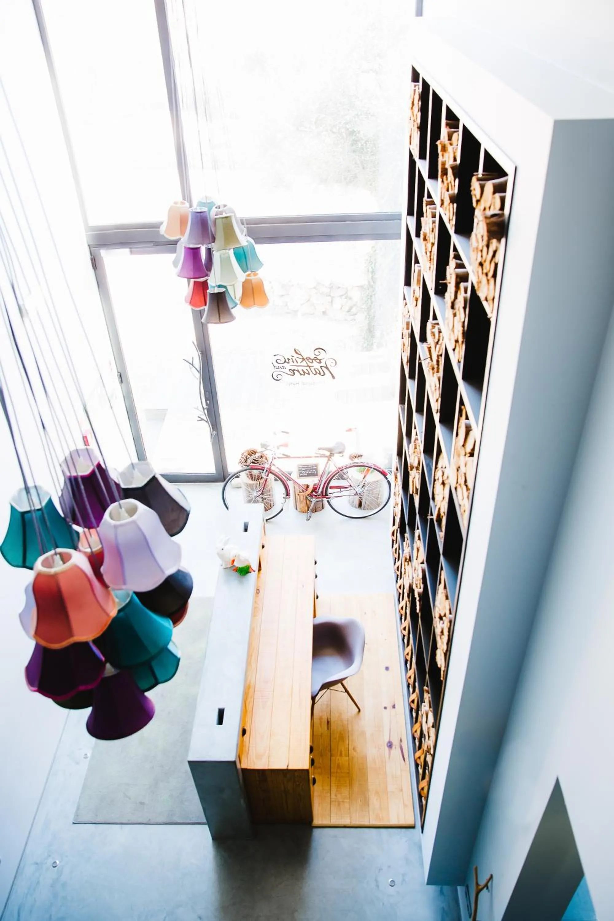 Bed in Cooking and Nature - Emotional Hotel