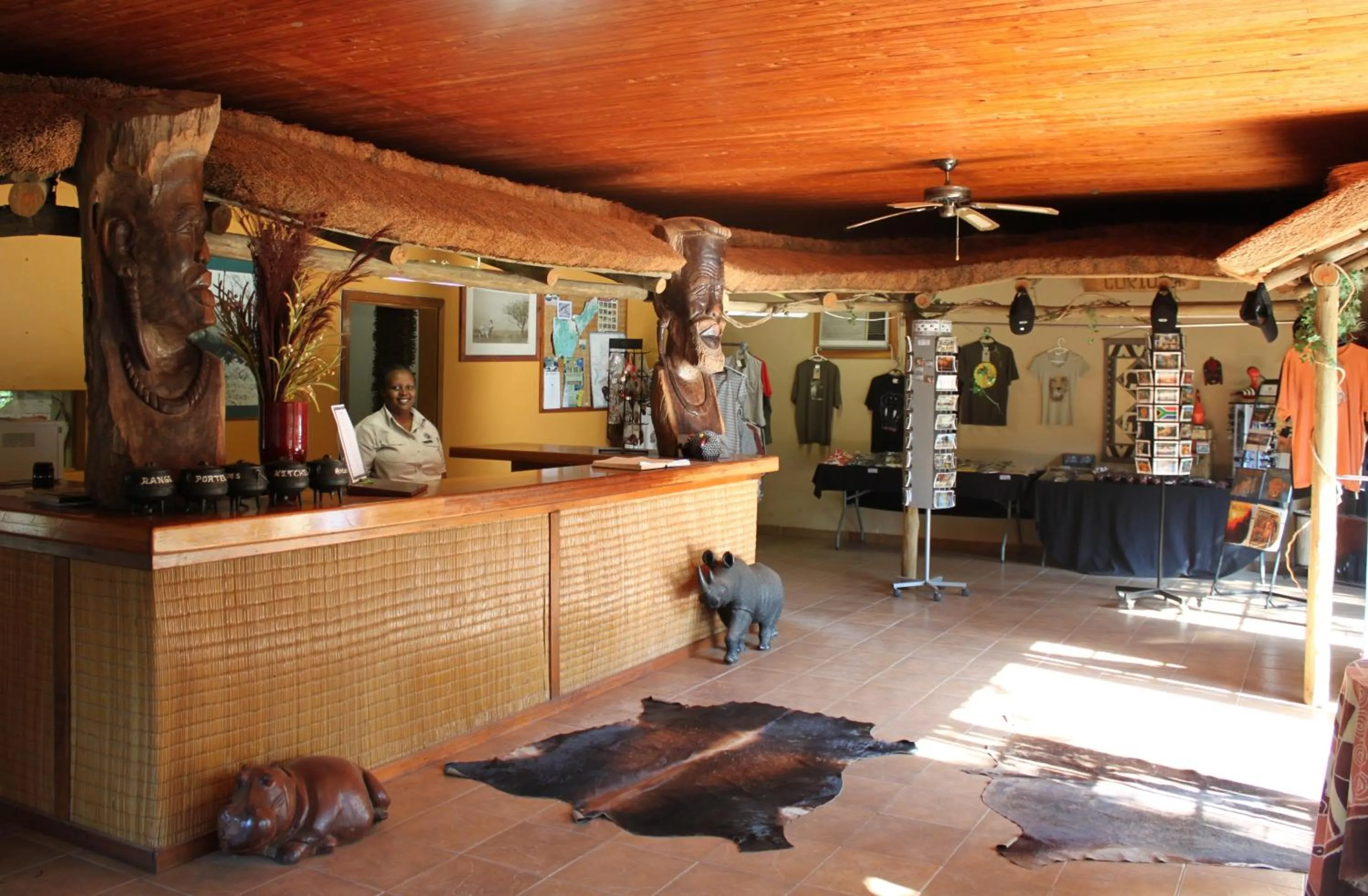 Lobby or reception in Gooderson Bushlands Game Lodge
