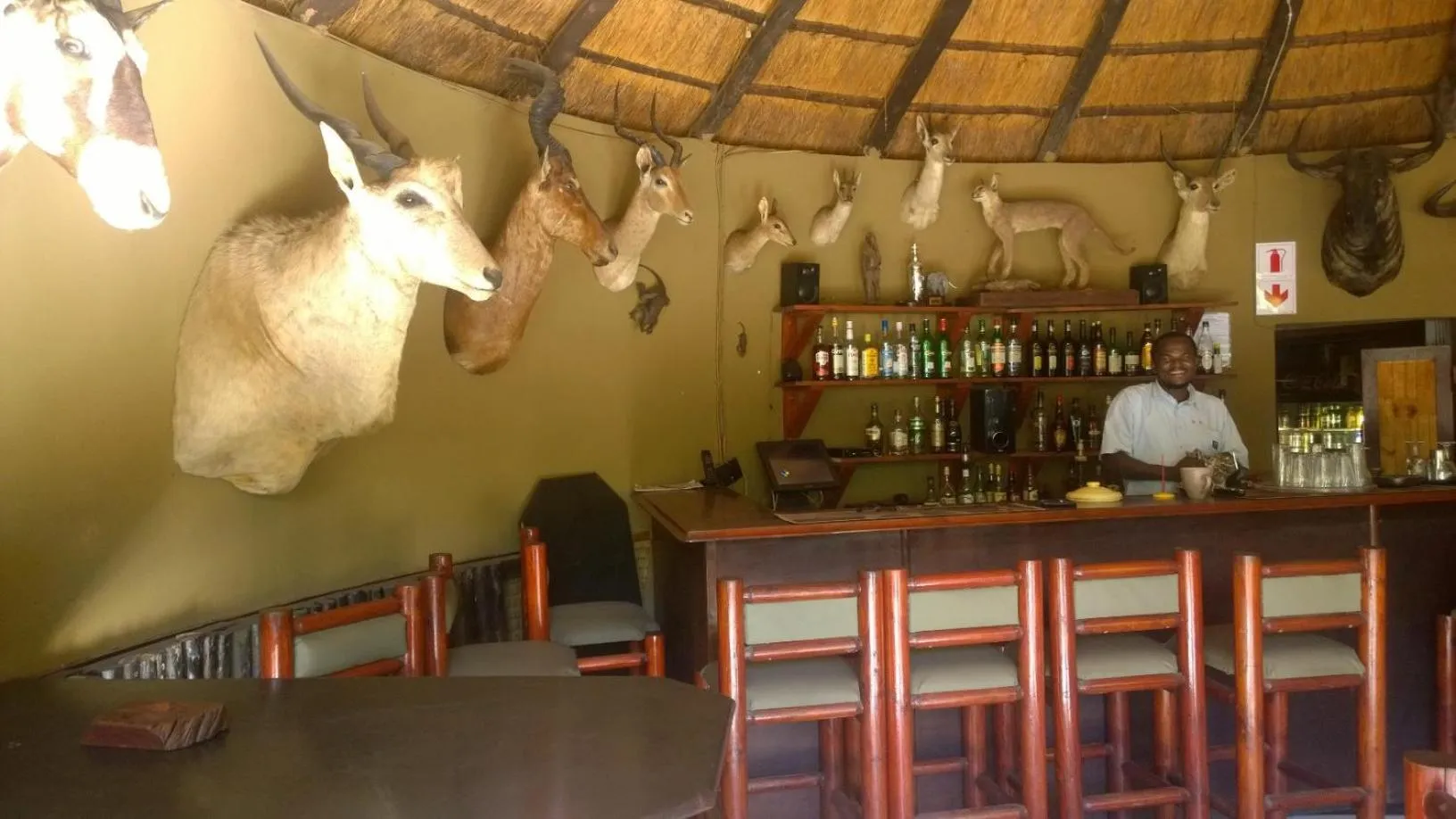 Lounge or bar in Gooderson Bushlands Game Lodge