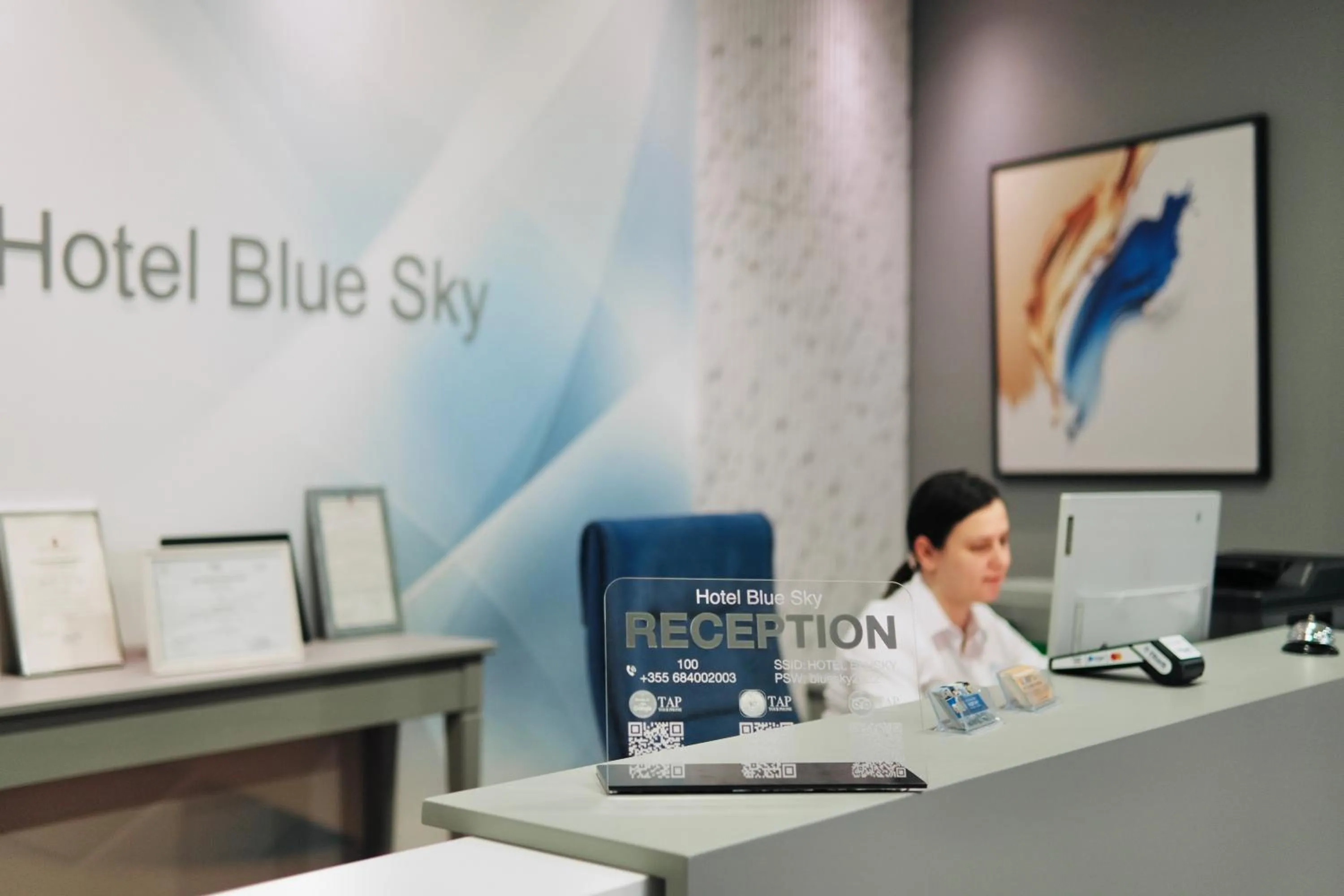 Staff in Hotel Blue Sky