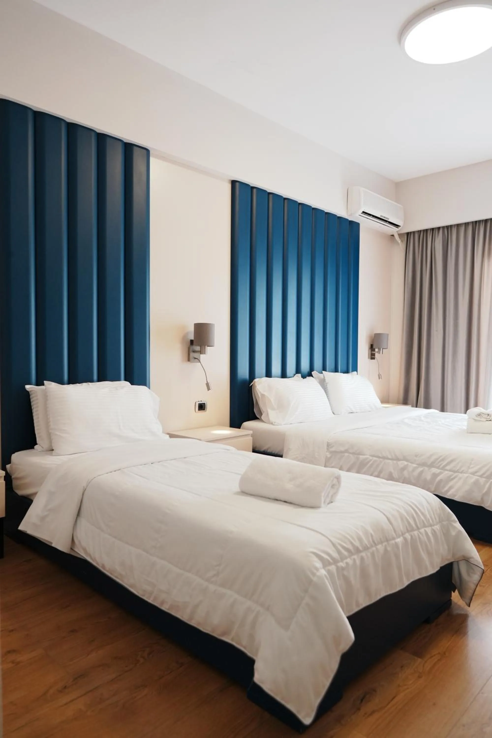 Bed in Hotel Blue Sky