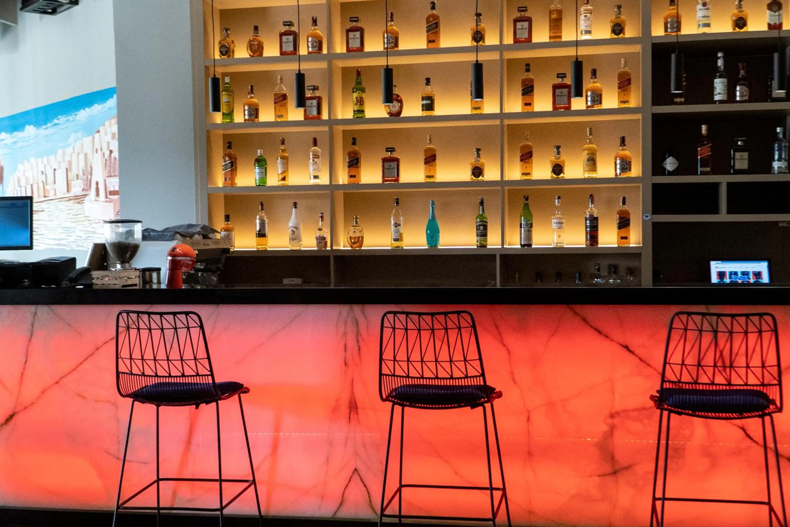 Lounge or bar in Hotel Blue Sky