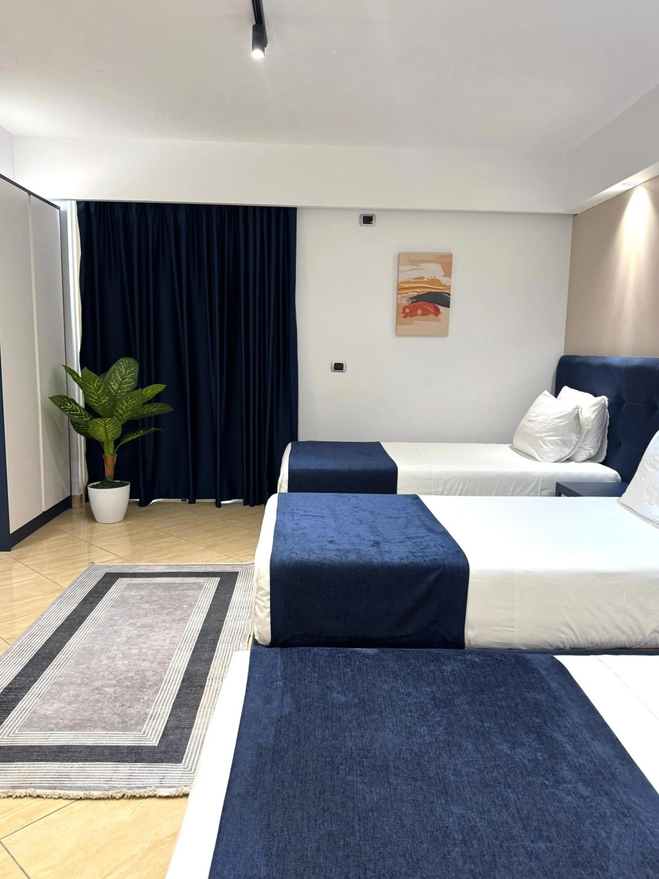 Property building, Bed in Hotel Blue Sky