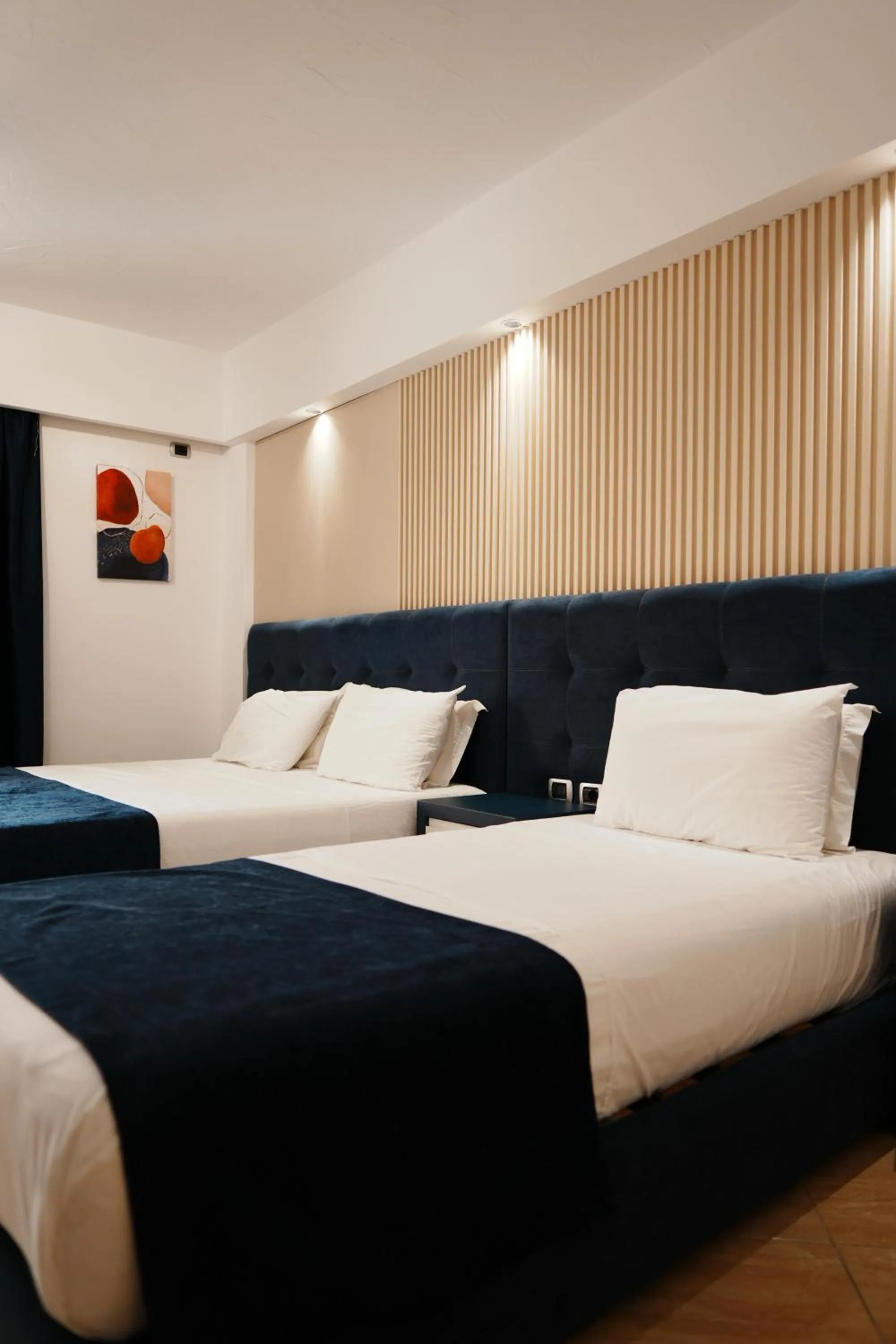 Bed in Hotel Blue Sky