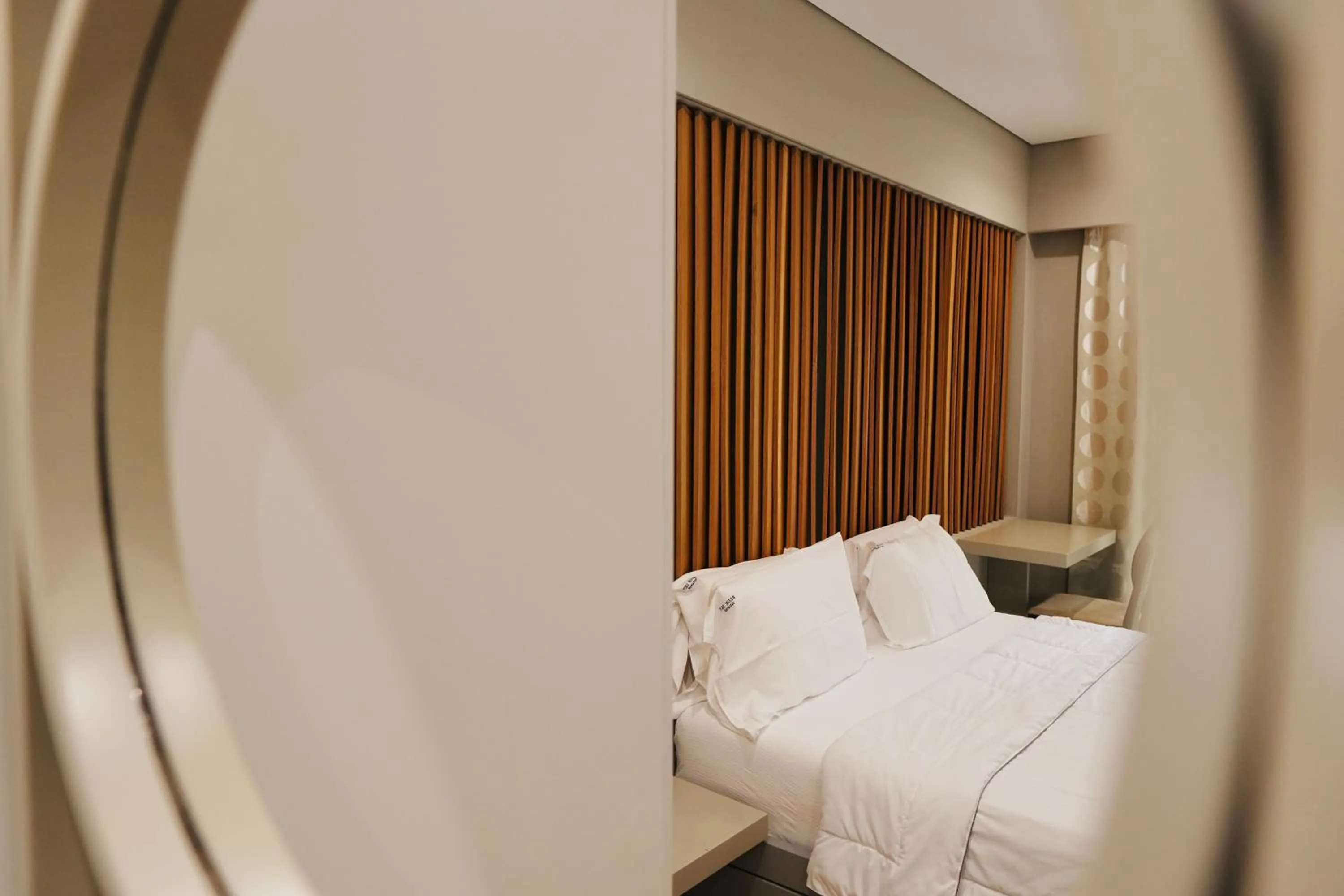 Bed in Hotel Blue Sky