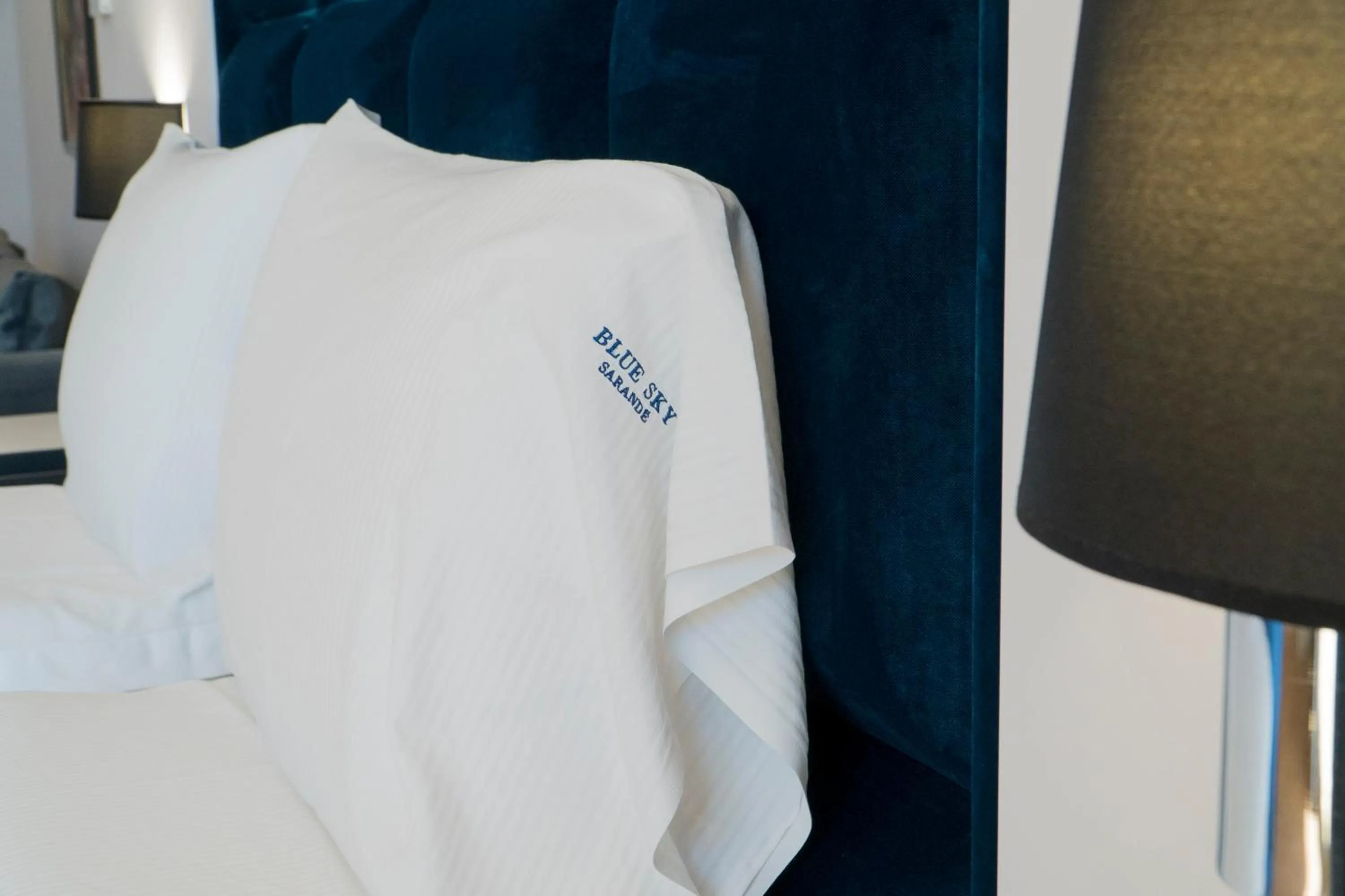 Bed in Hotel Blue Sky