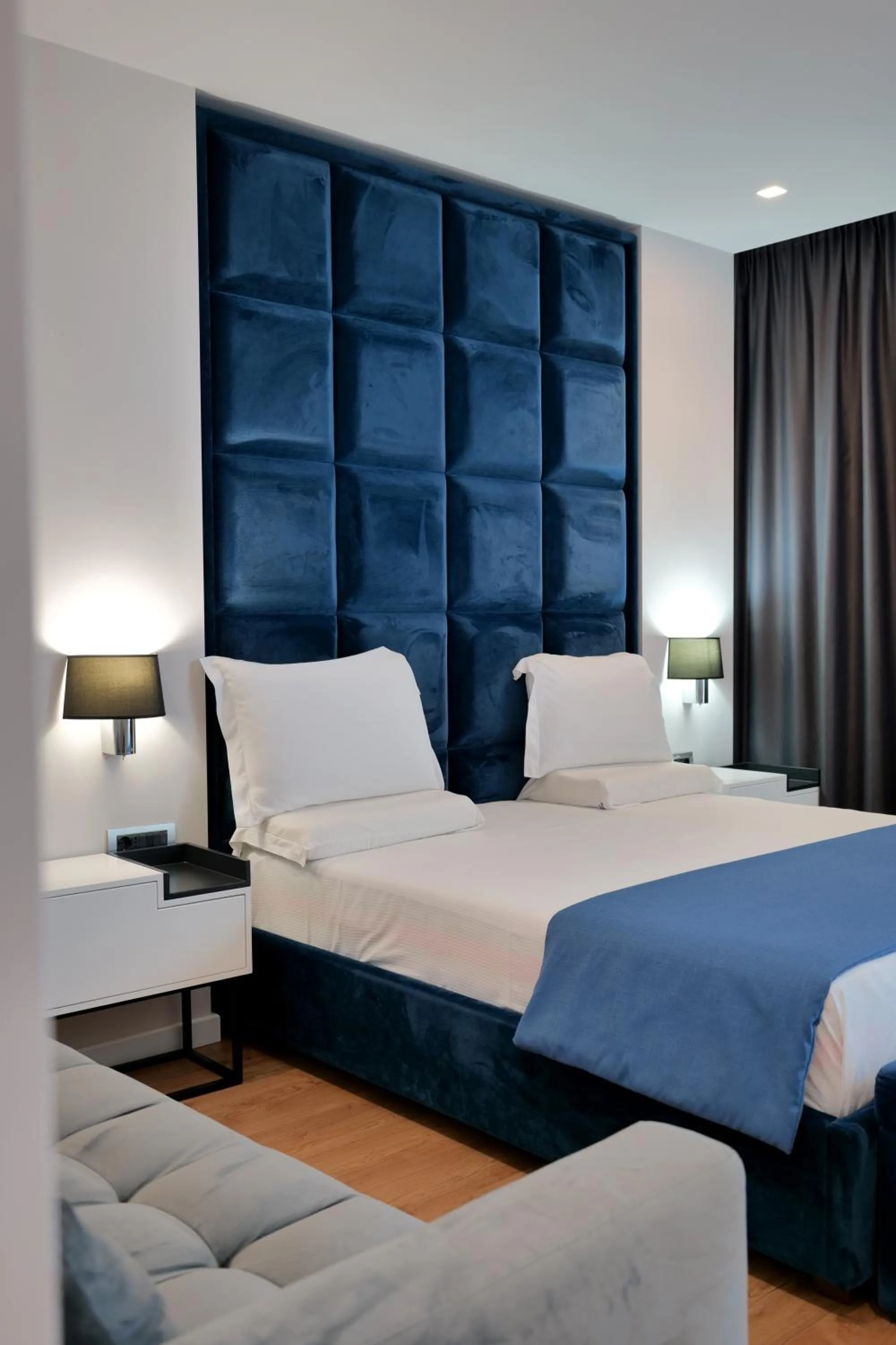 Bed in Hotel Blue Sky