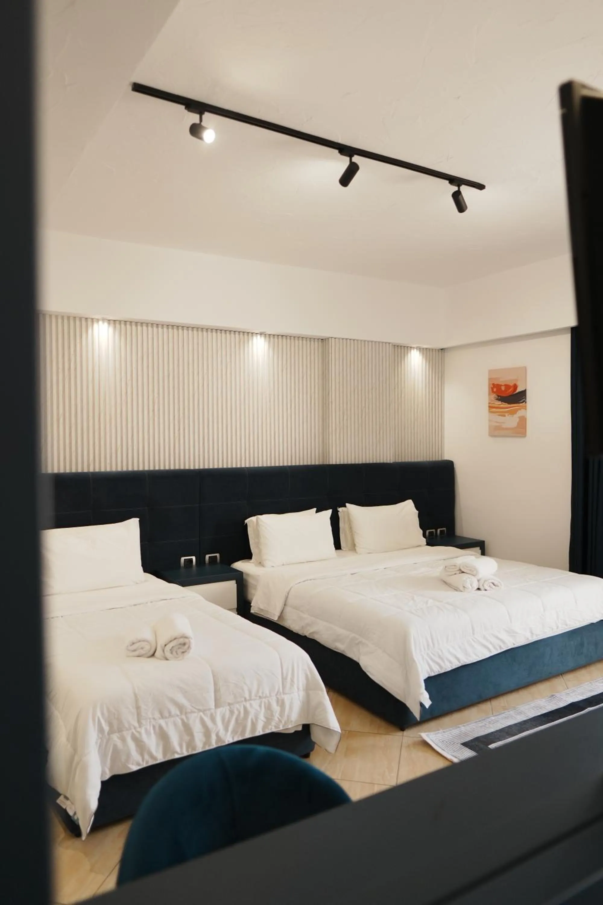 Bed in Hotel Blue Sky