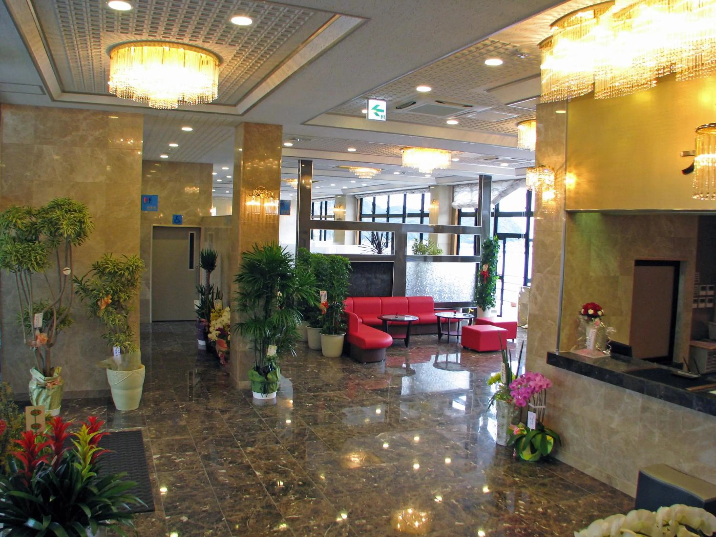 Lobby or reception in Hotel Nami