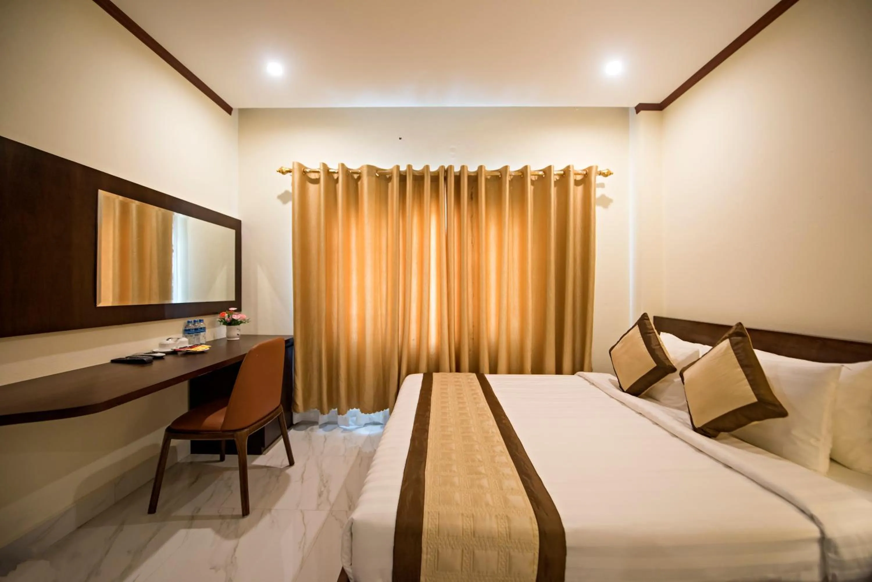 Bed in Premier Vang Vieng Hotel