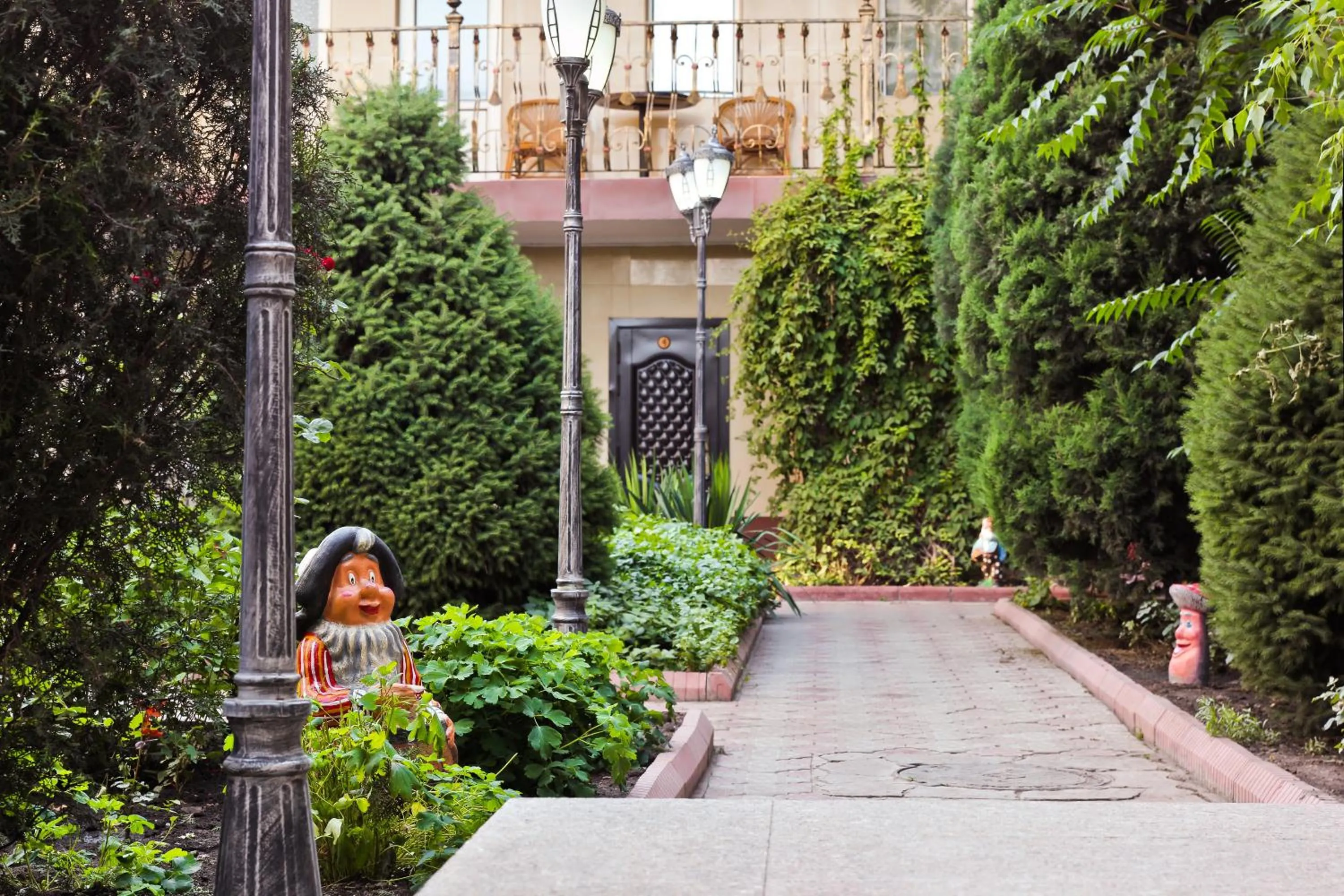 Garden in Grand Hotel