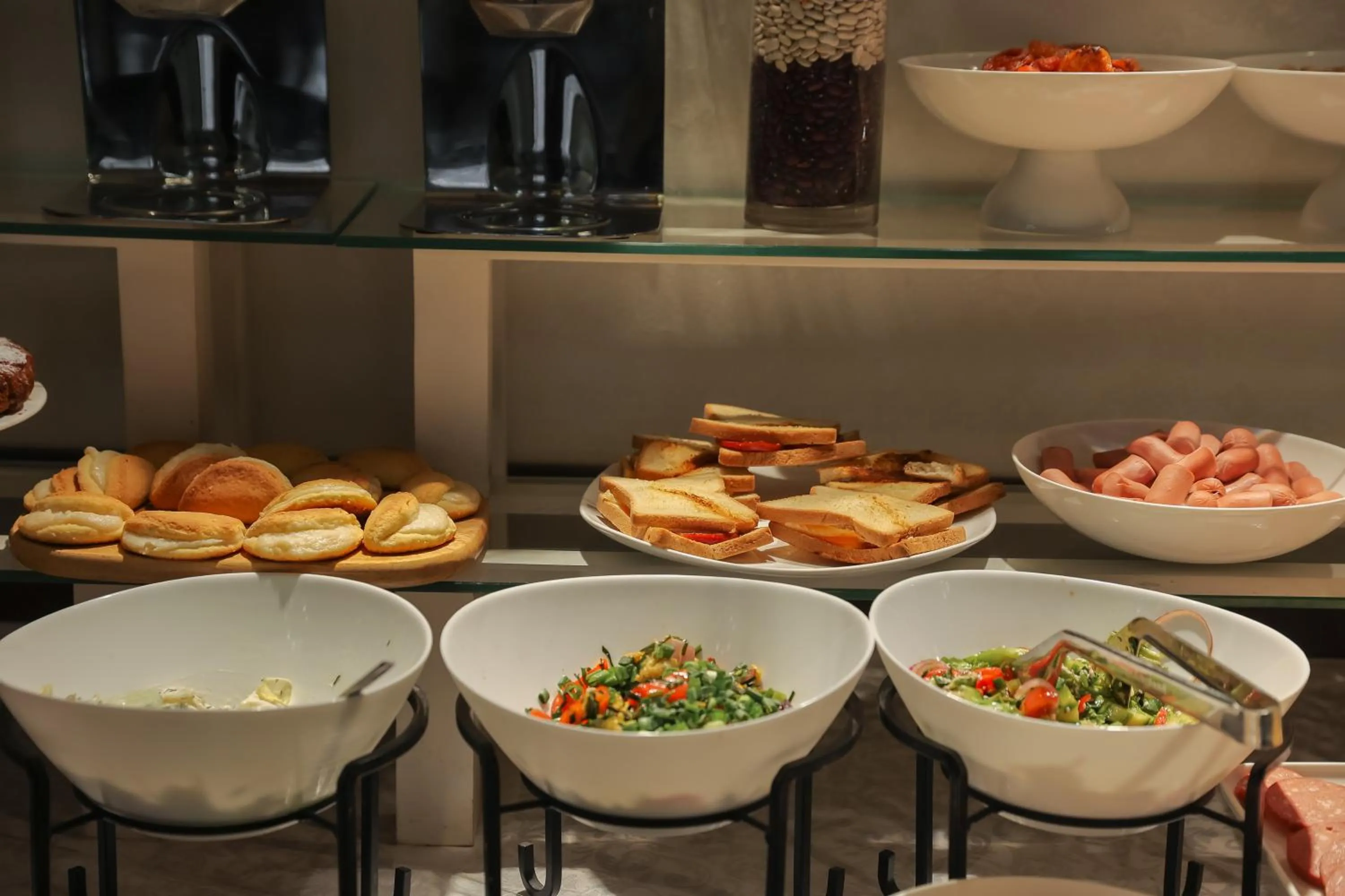 Buffet breakfast in Grand Hotel