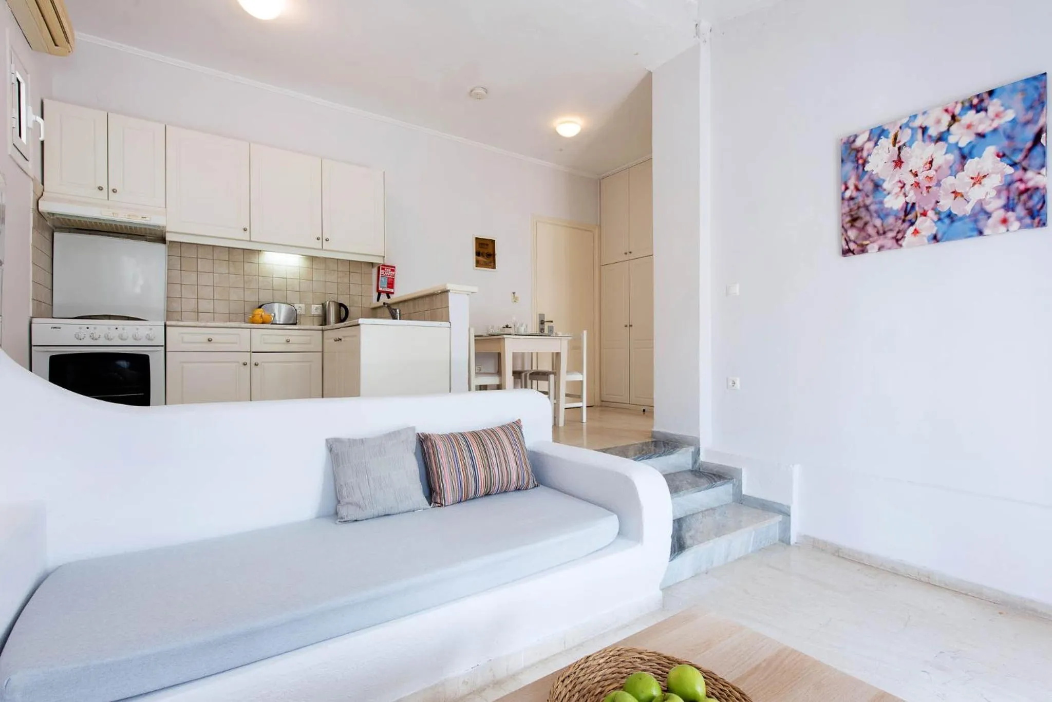 Kitchen or kitchenette in Balaris Apartments