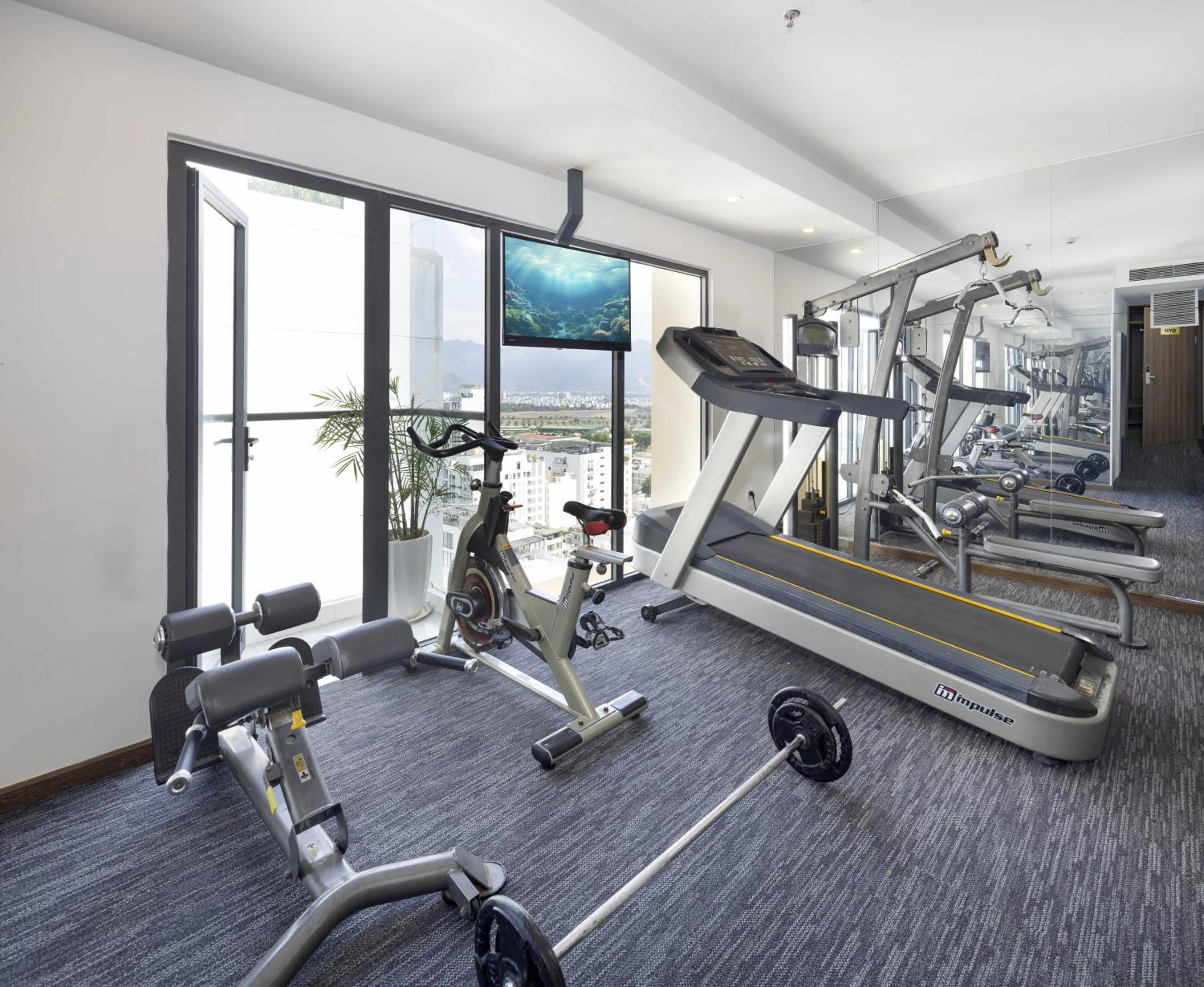 Fitness centre/facilities in Atlantic Nha Trang Hotel