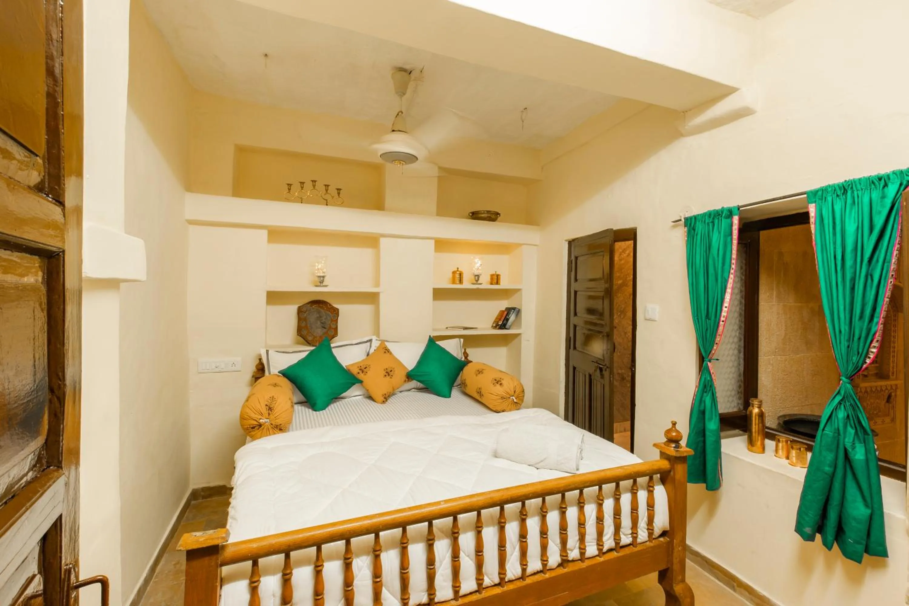 Bed in Zostel Jaisalmer