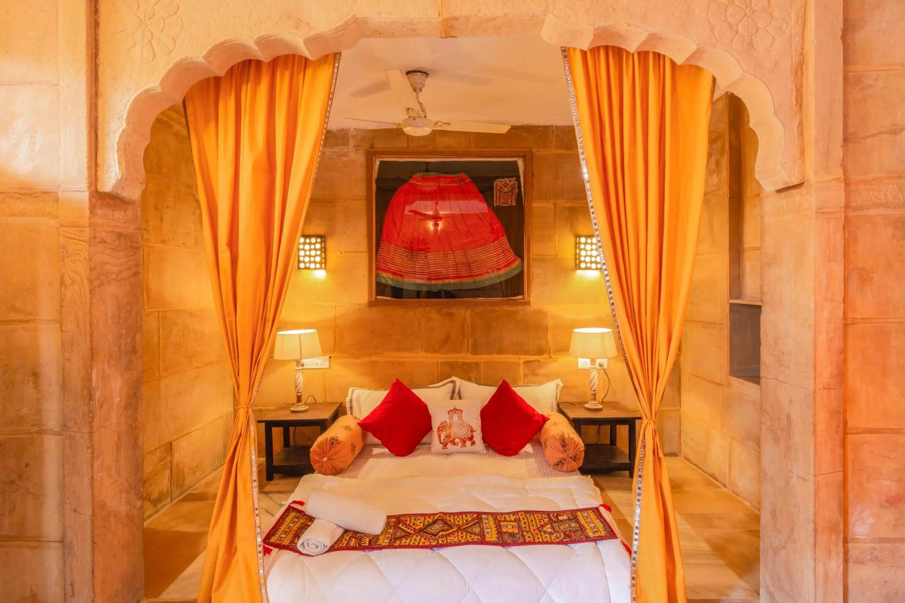 Bed in Zostel Jaisalmer