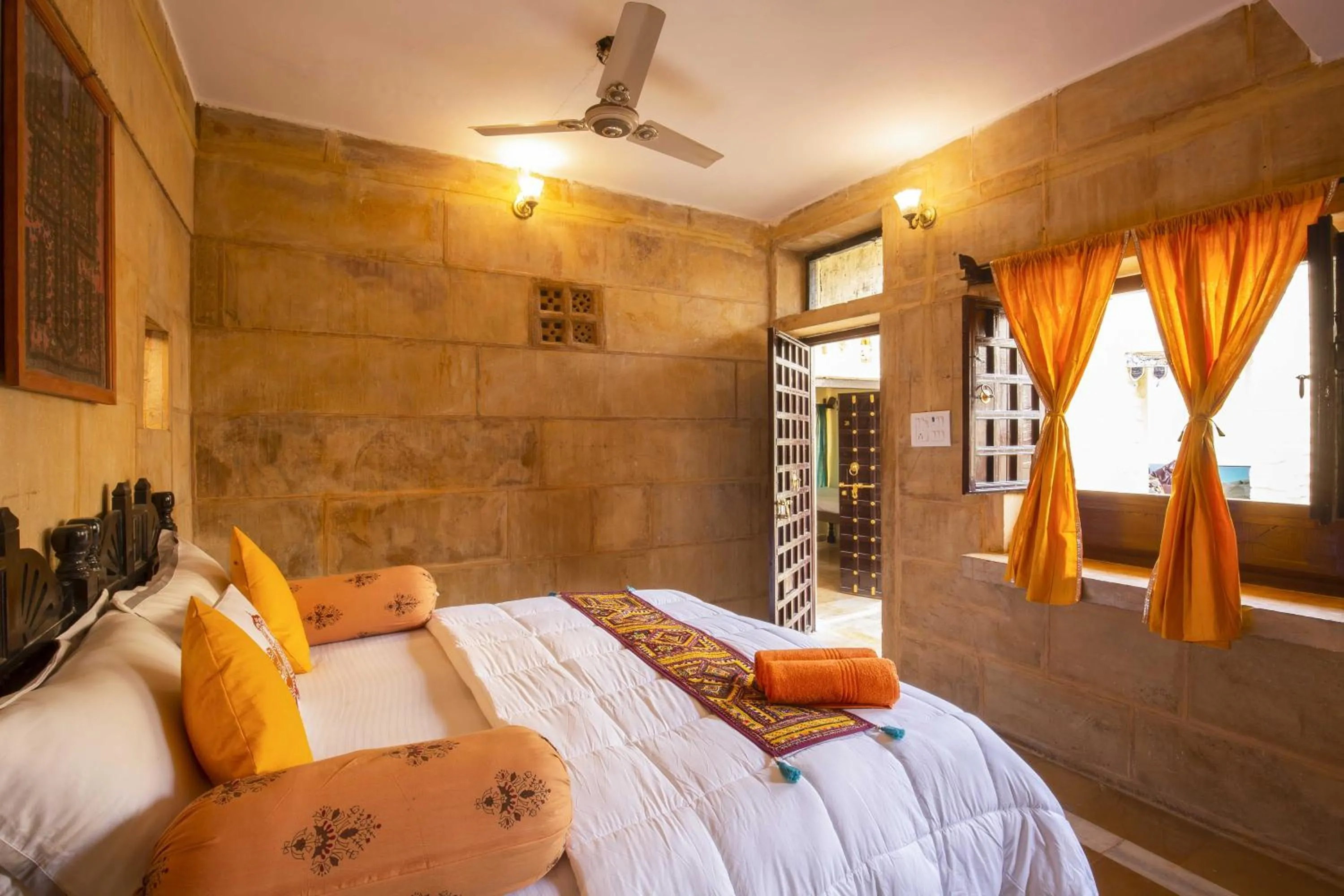 Bed in Zostel Jaisalmer