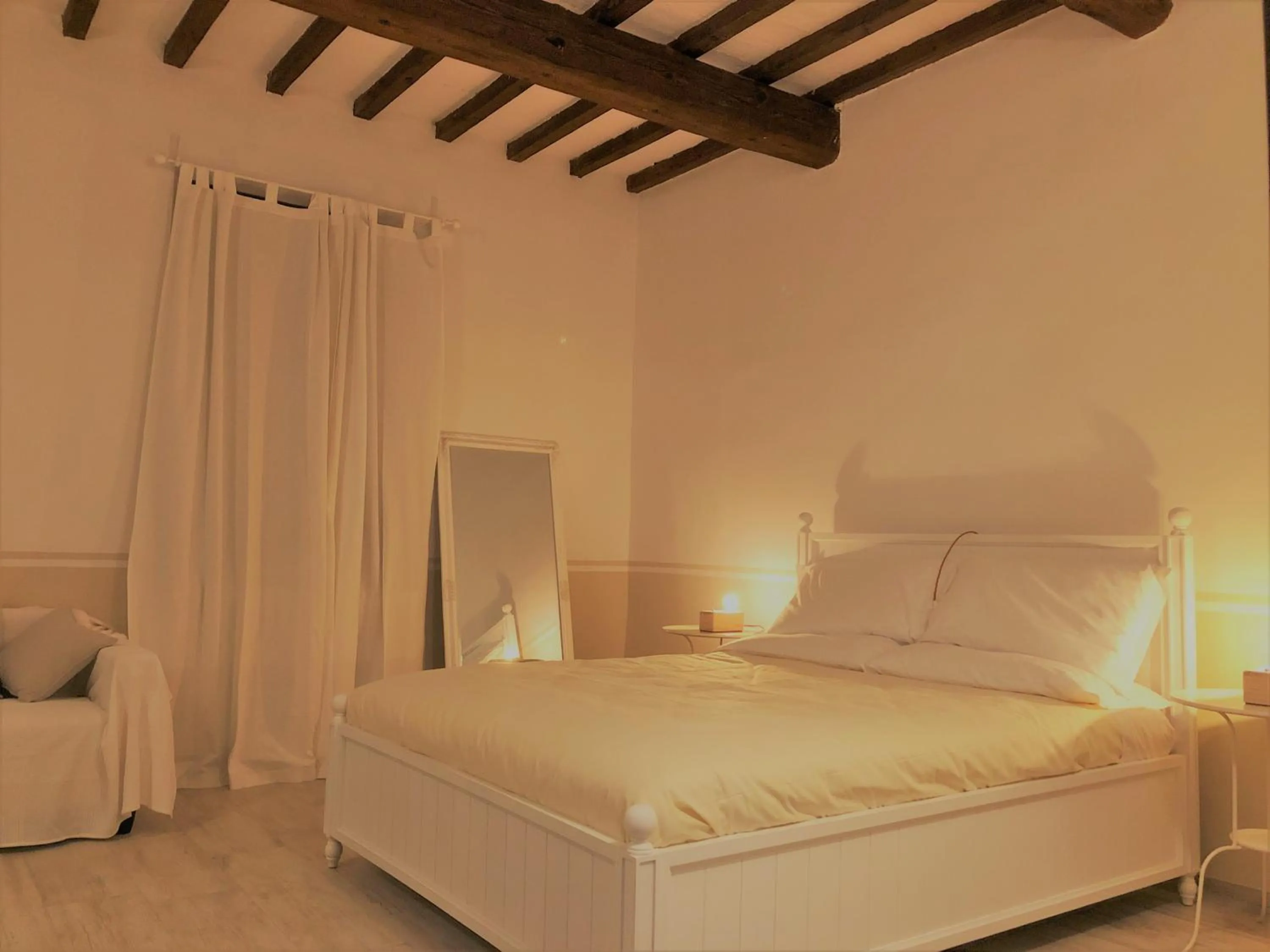 Bed in Il Contado -room and breakfast-
