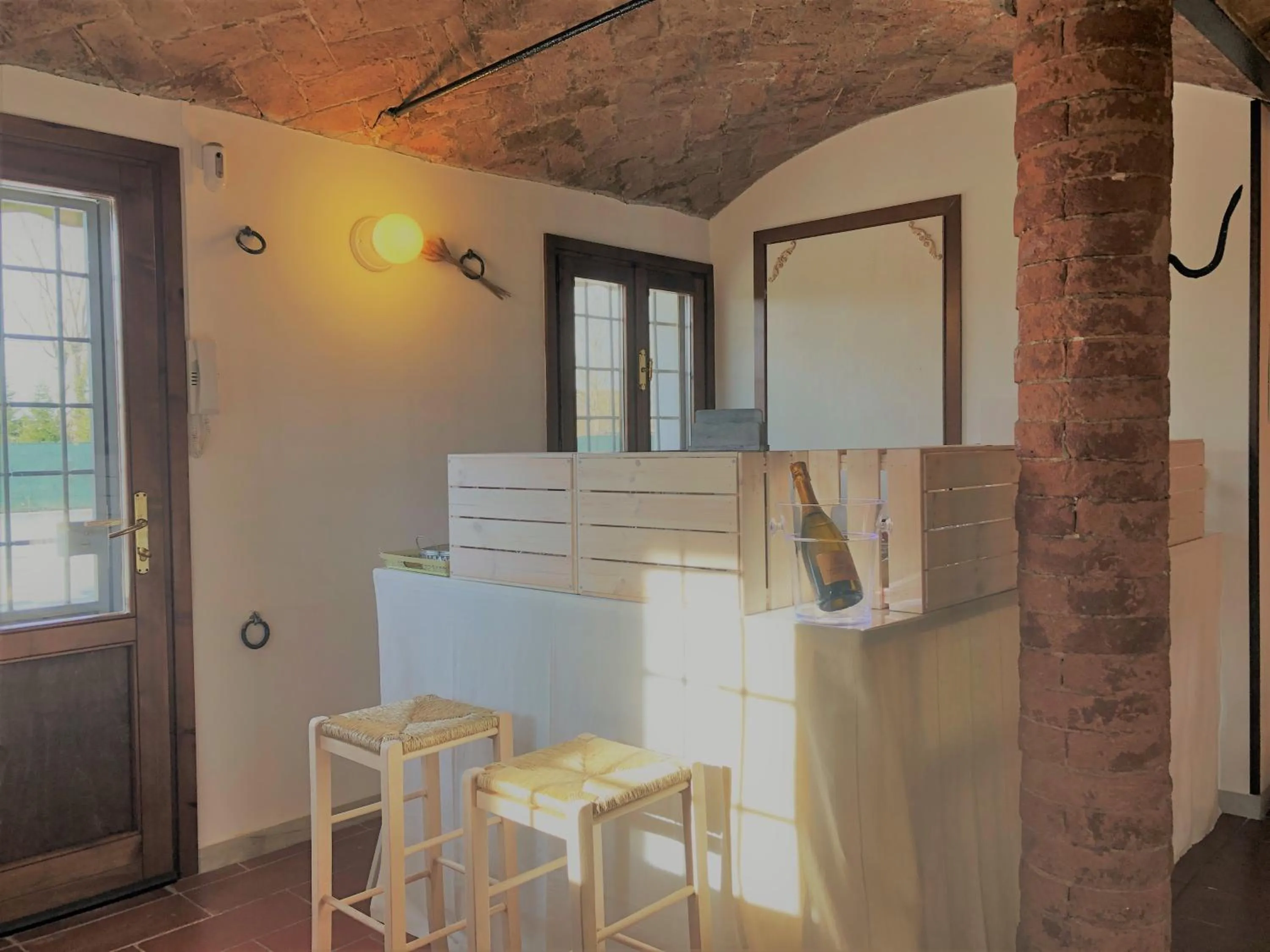 Lounge or bar in Il Contado -room and breakfast-