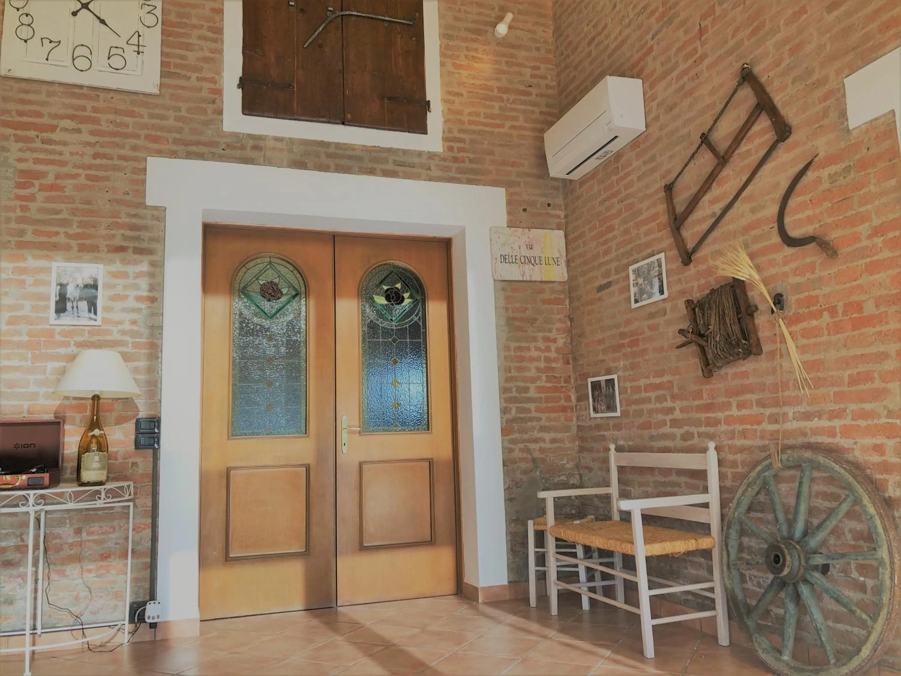 Lobby or reception in Il Contado -room and breakfast-