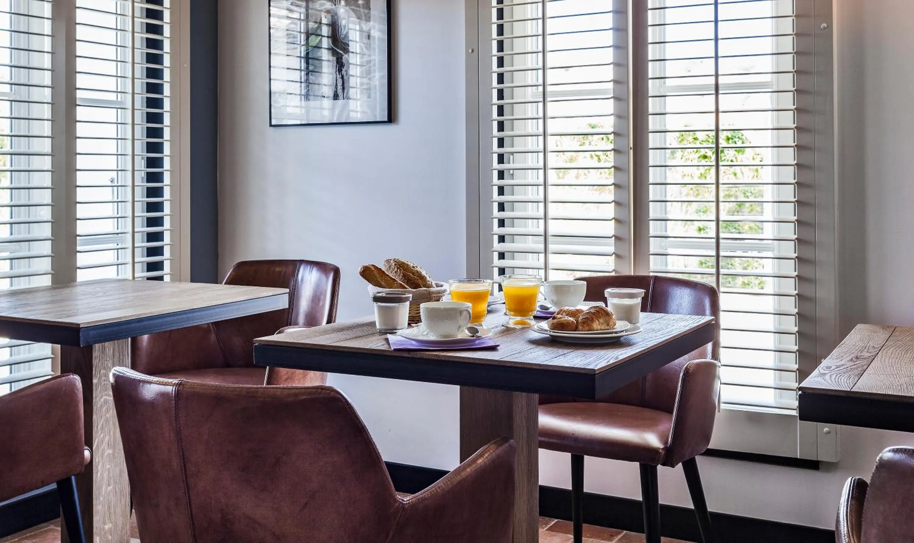 Restaurant/places to eat in Hotel Les Bois Flottais