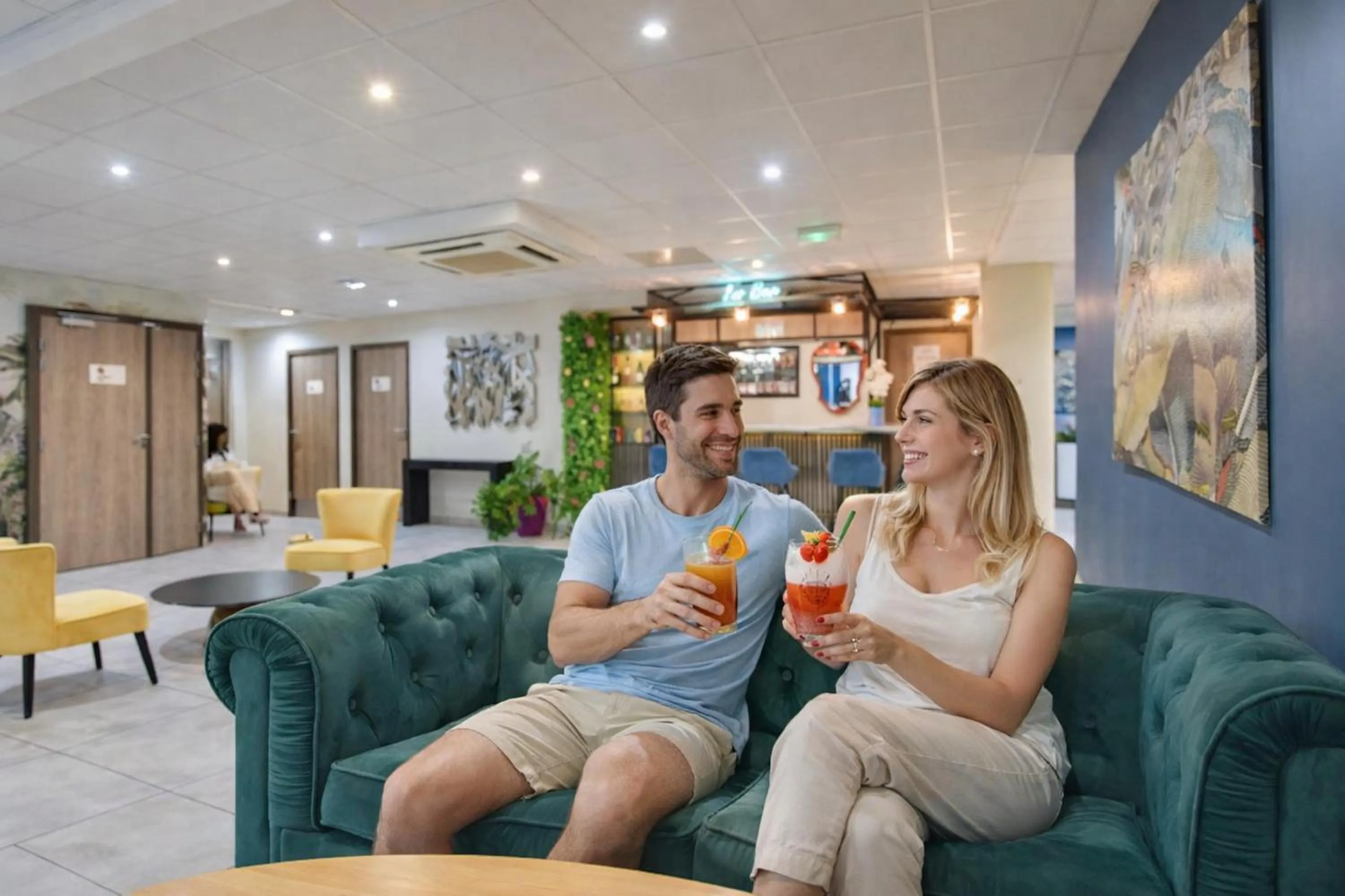 Living room in Kyriad Perpignan Sud