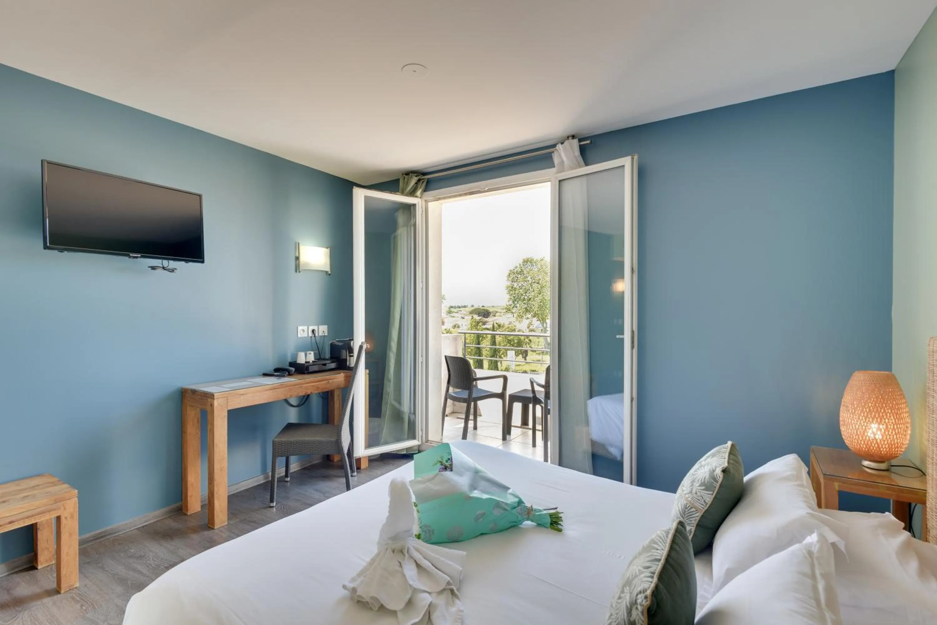 Photo of the whole room, Bed in Kyriad Perpignan Sud