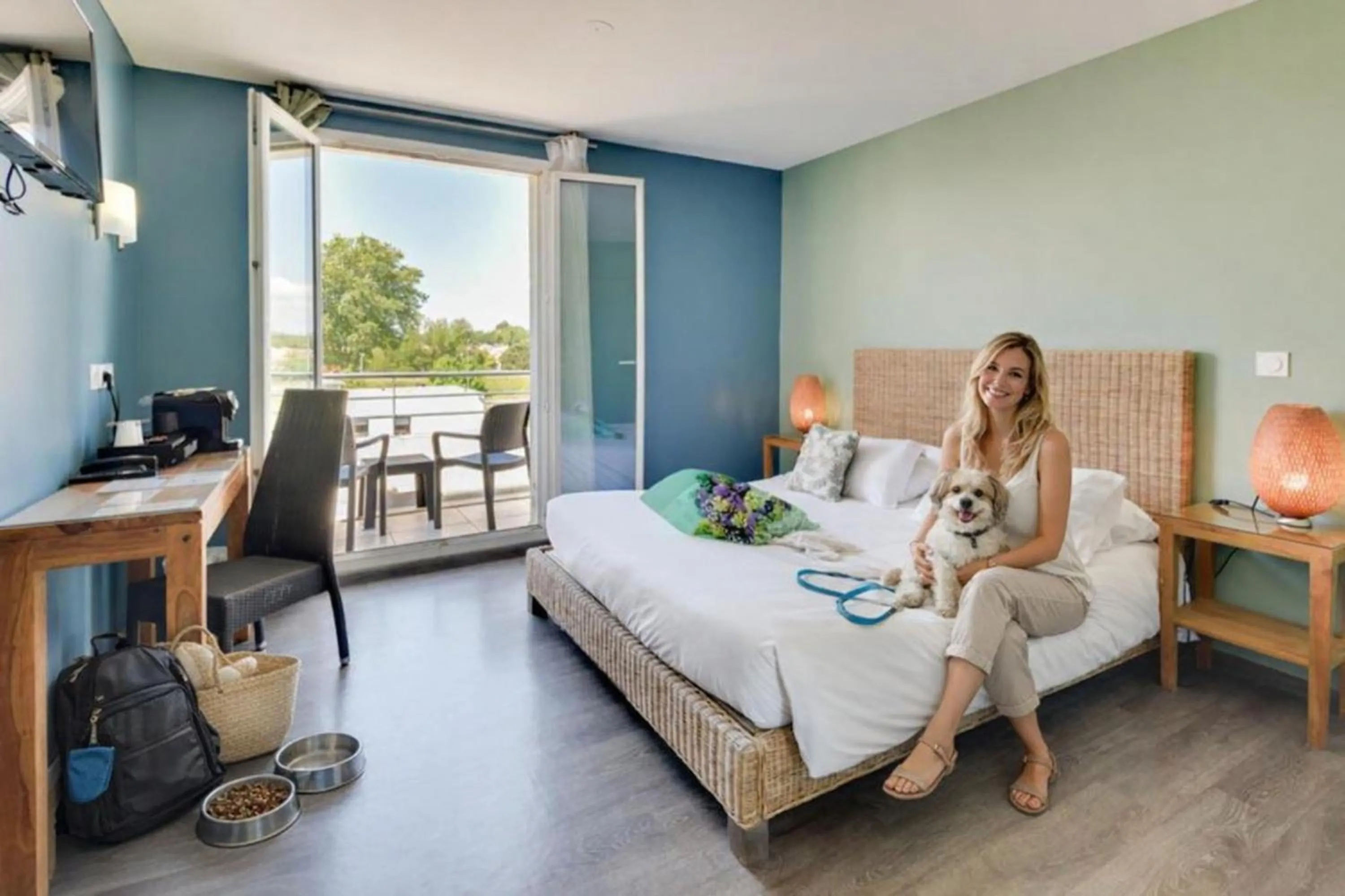 Evening entertainment, Bed in Kyriad Perpignan Sud