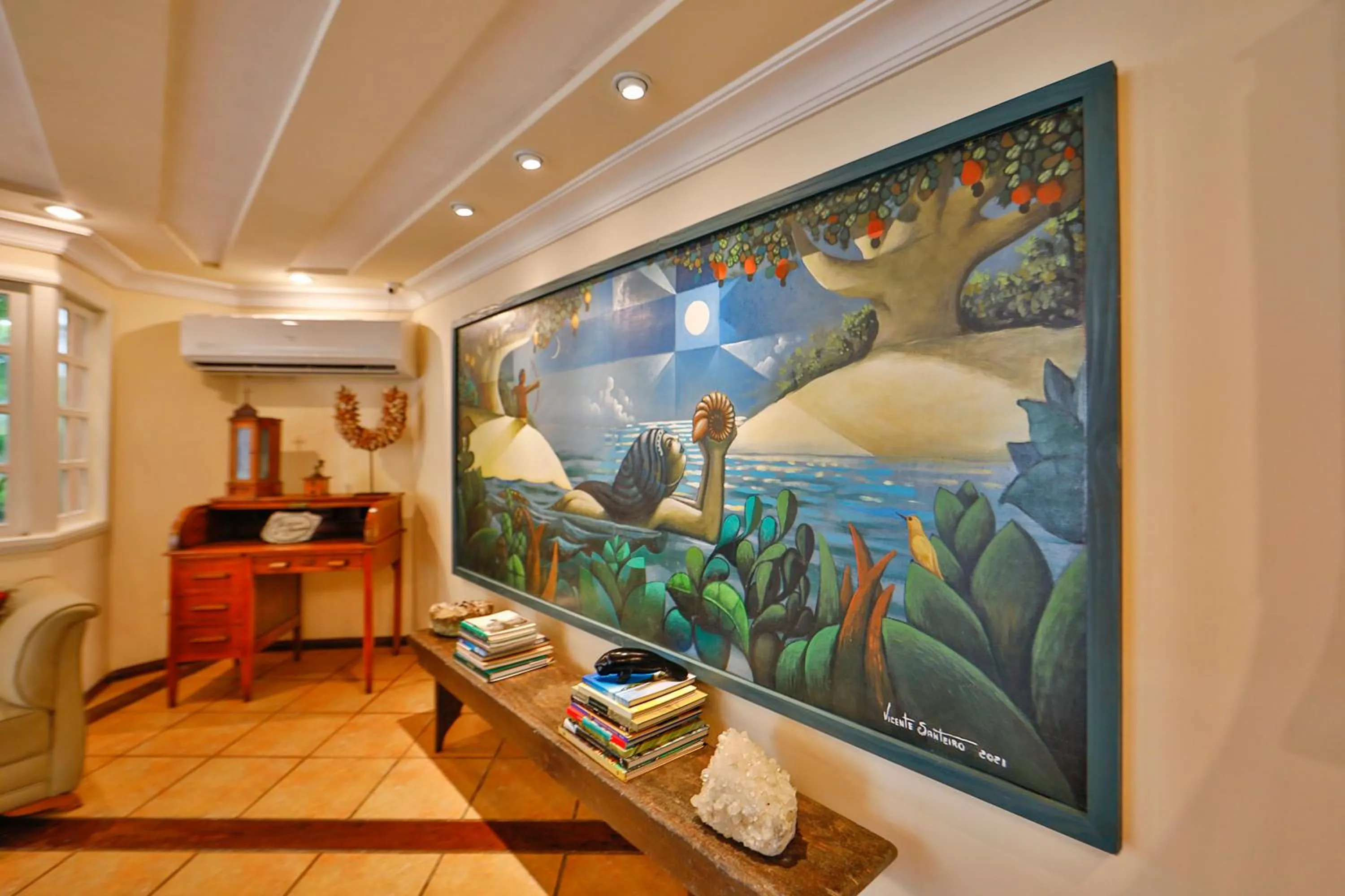 Lobby or reception in Manary Praia Hotel