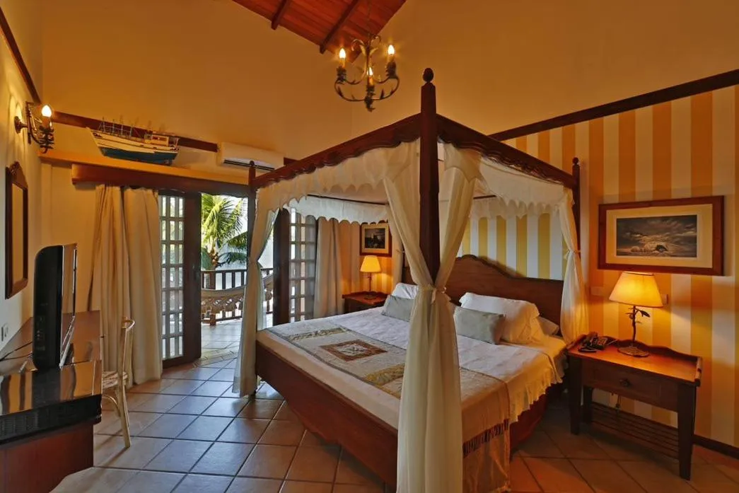 Bed in Manary Praia Hotel