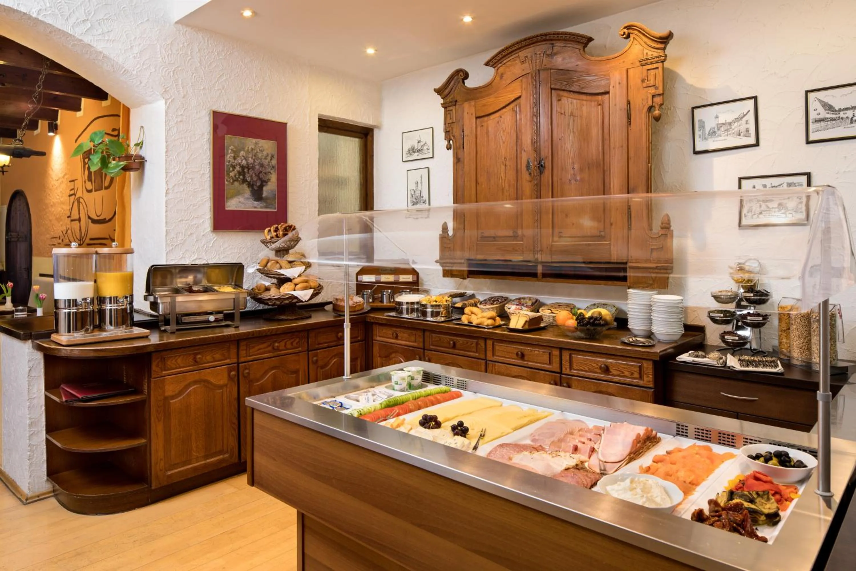 Food and drinks in Hotel Alte Post