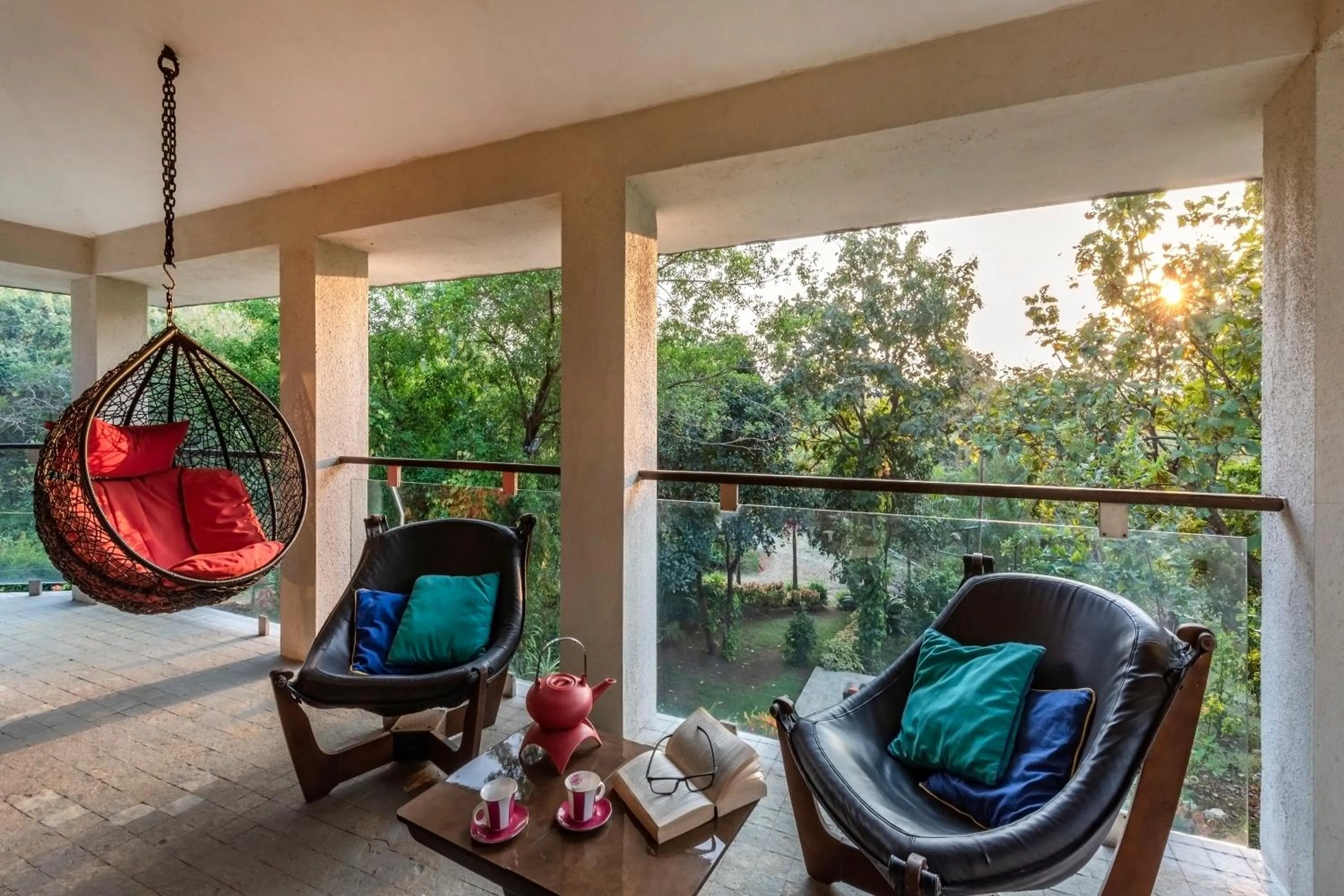 Day in SaffronStays Masaya, Alibaug - pet-friendly villa with alfresco dining