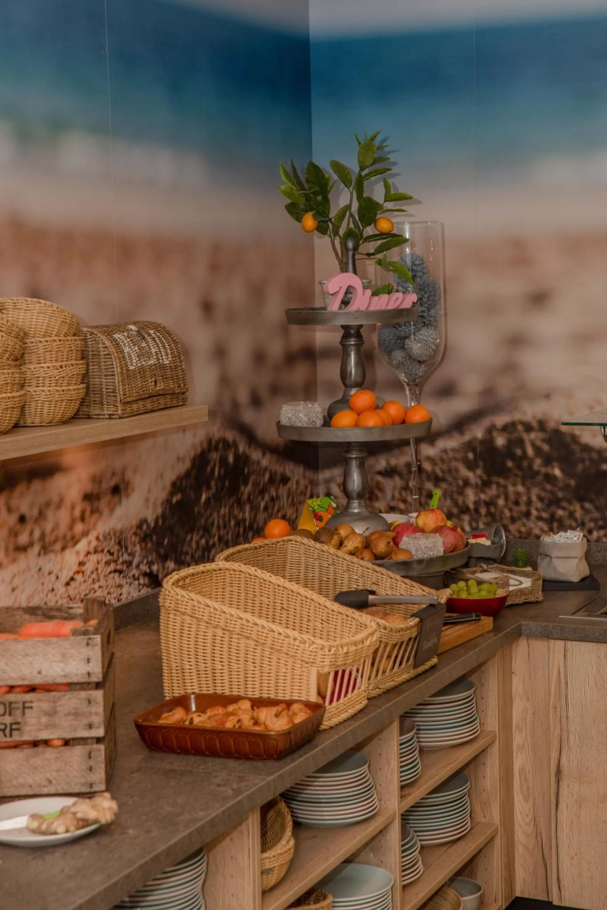 Continental breakfast in Hotel Jann von Norderney